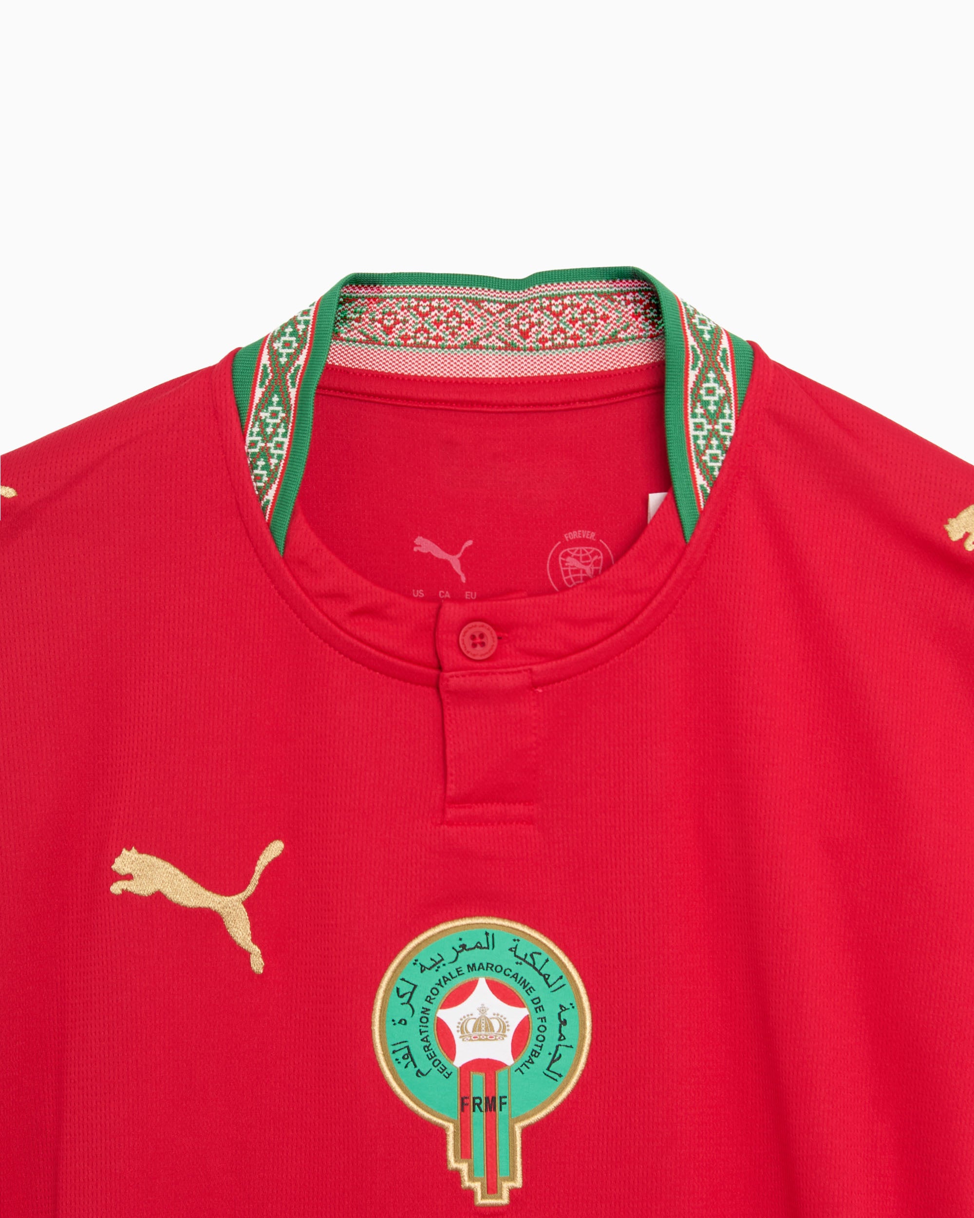 Puma Morocco Futbol 2026 Home Kit Men's Jersey T-Shirt