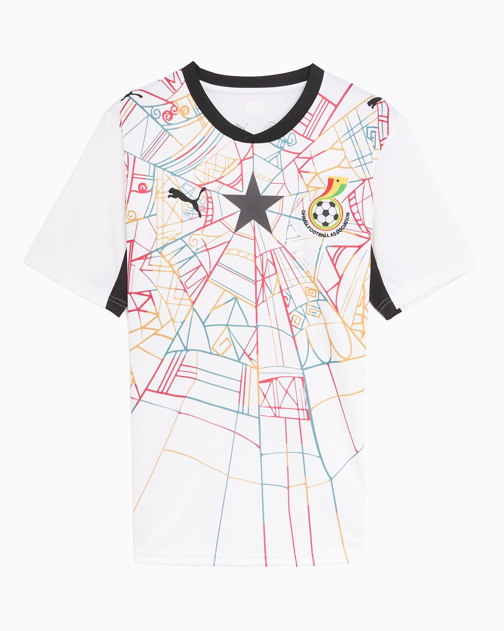 Puma Republic of Ghana Futbol 2026 Home Kit Men's Jersey T-Shirt