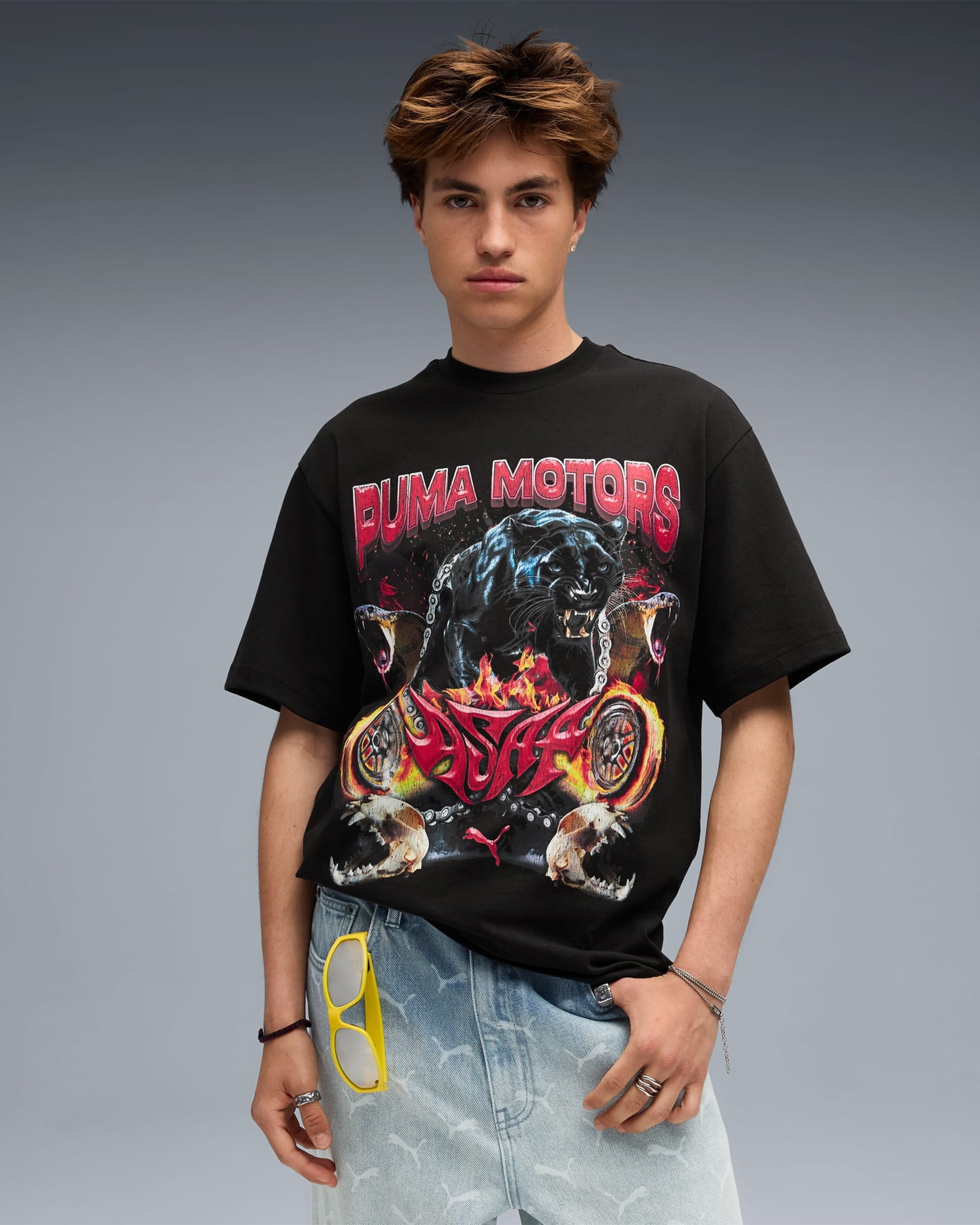 A$AP ROCKY x PUMA MOTO 長袖Tシャツ M Puma x A$AP ROCKY 