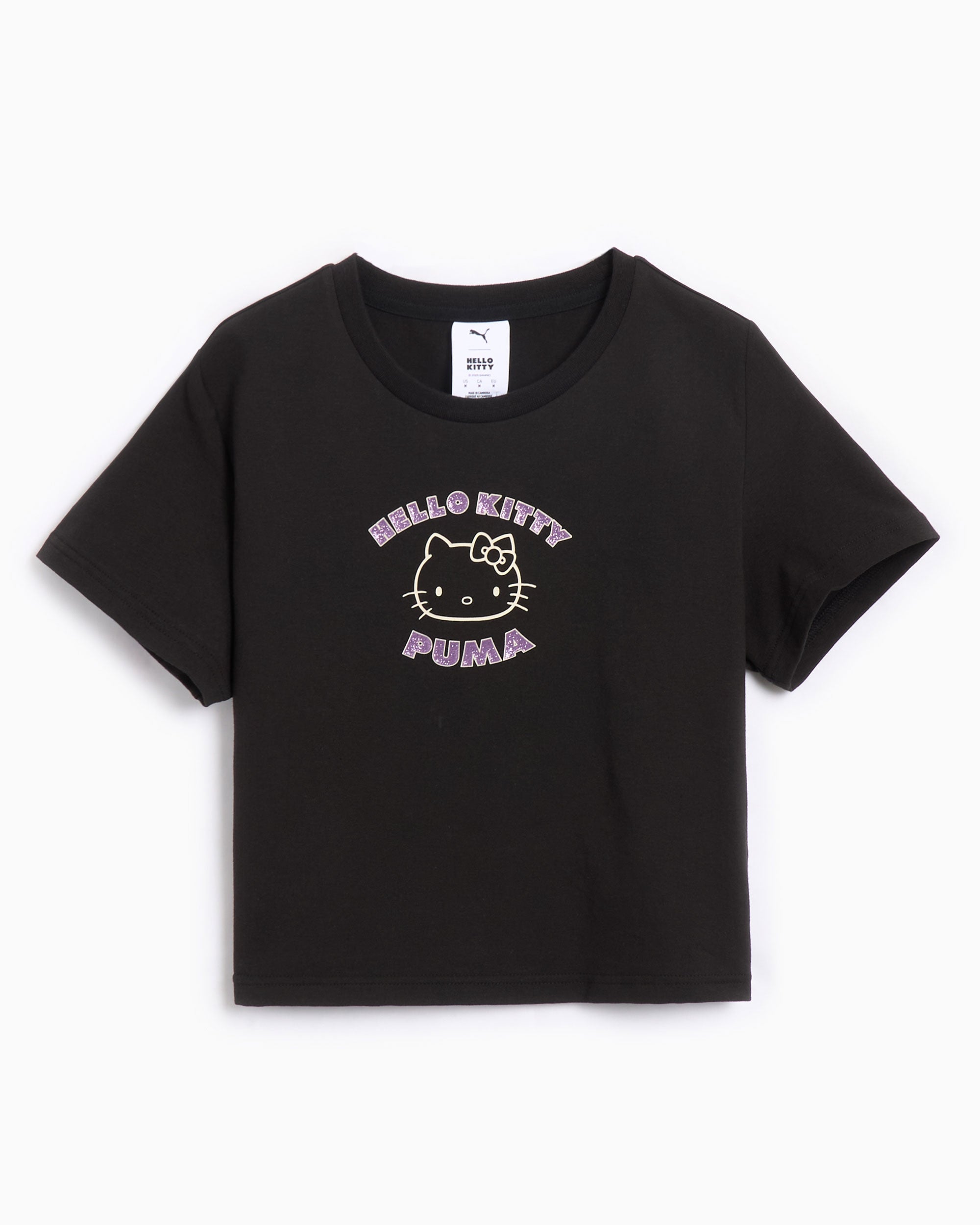 Puma x Hello Kitty Women's Graphic Baby T-Shirt Crop Women's T-Shirt