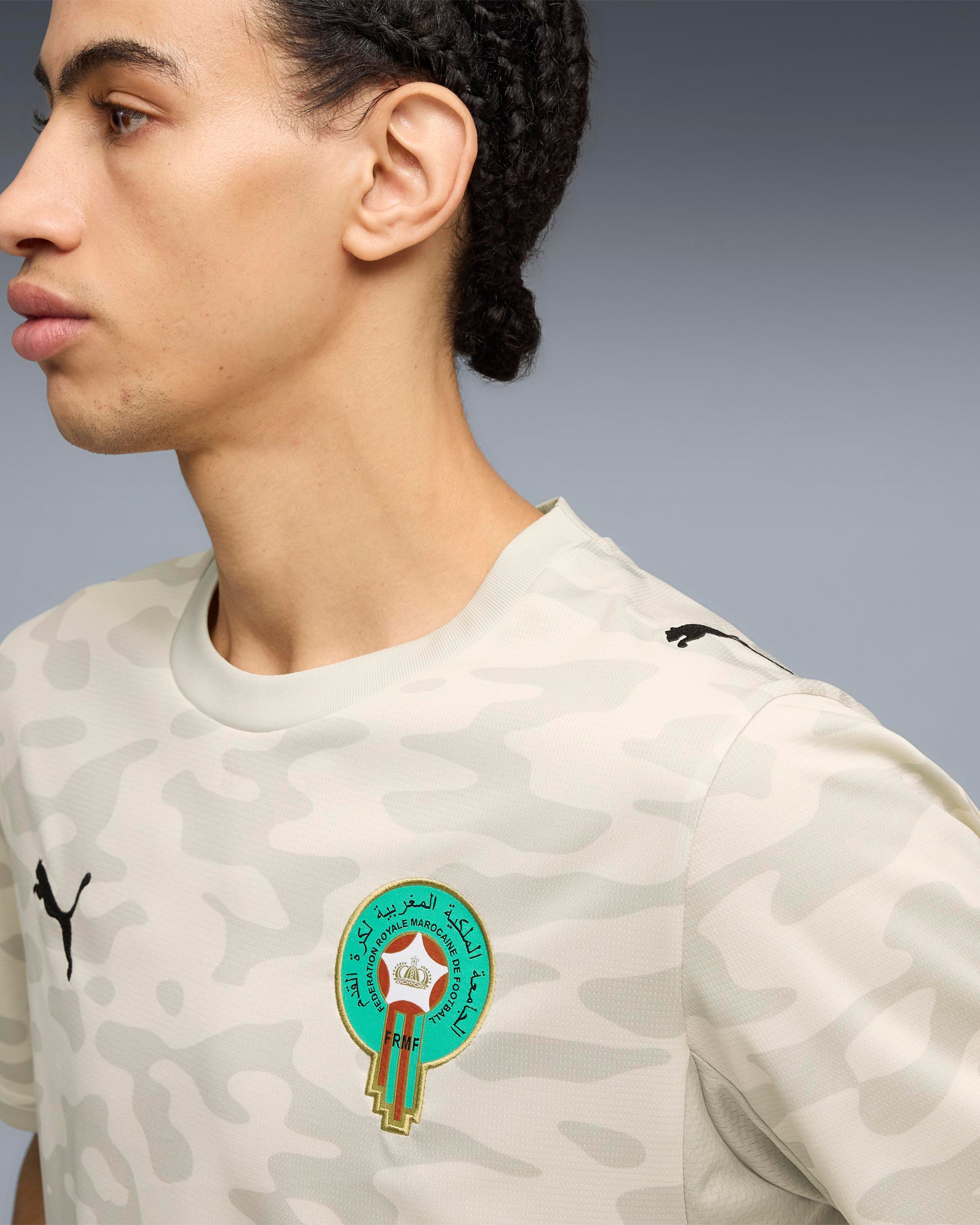 Puma x Salehe Bembury x Morocco Goalkeepers Logo Men's Jersey T-Shirt