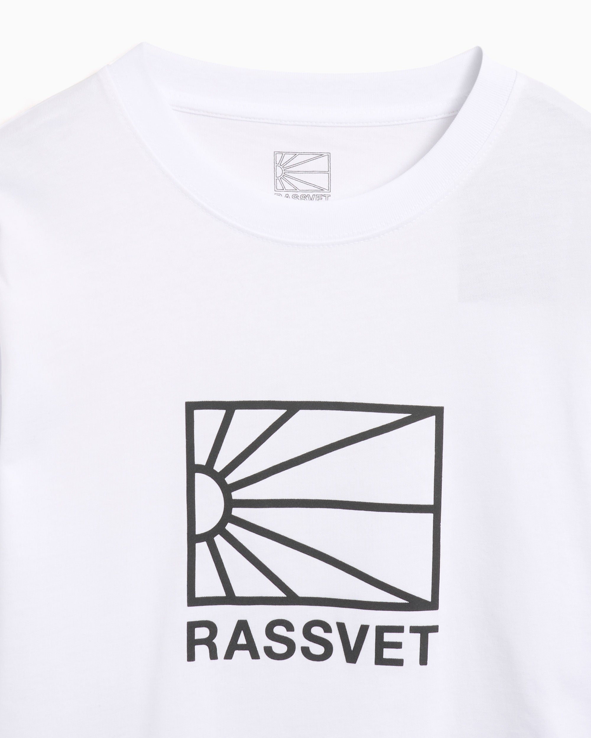 Rassvet Logo Men's Knit T-Shirt Men's T-Shirt