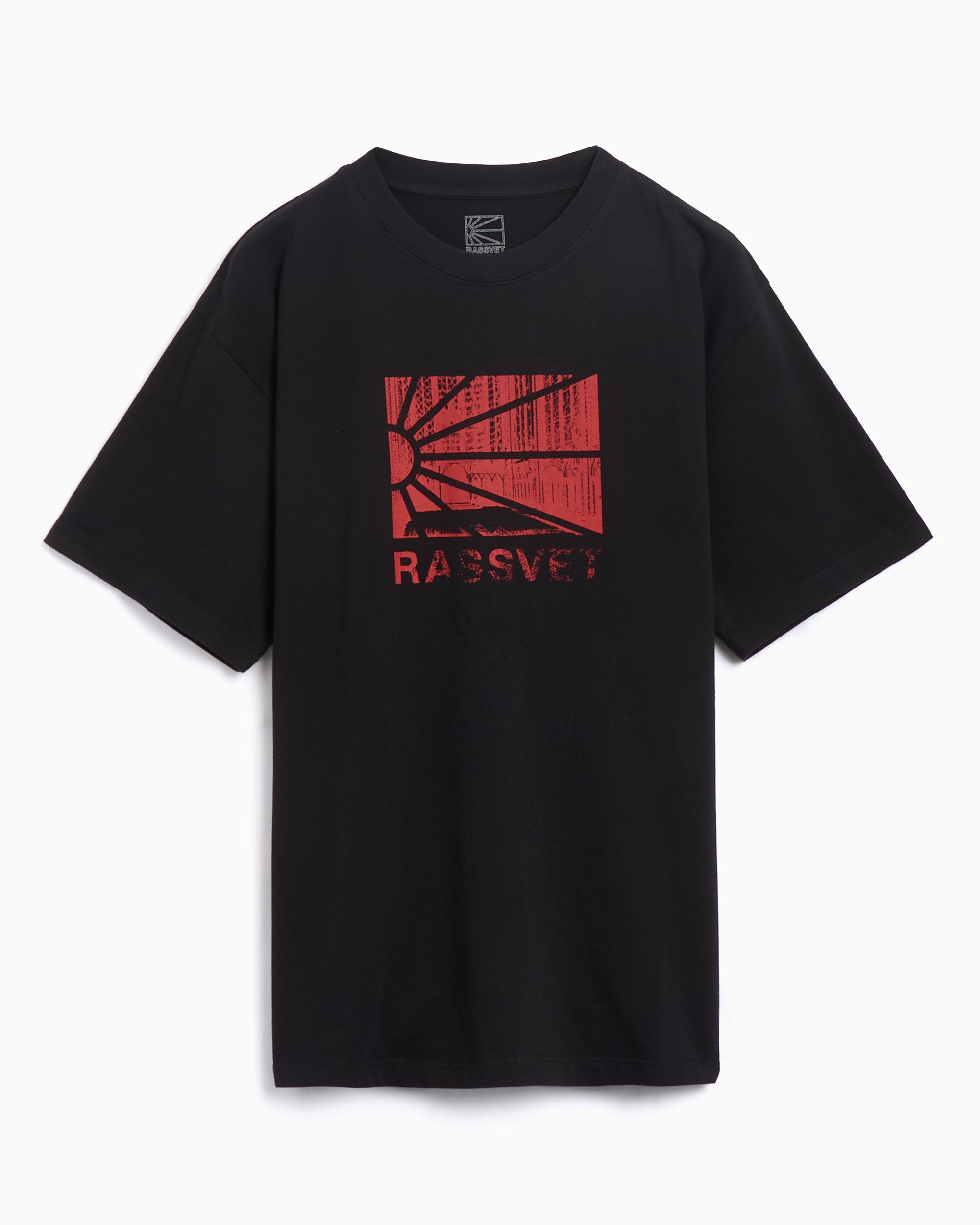 Rassvet Ray Logo Men's Knit T-Shirt Men's T-Shirt