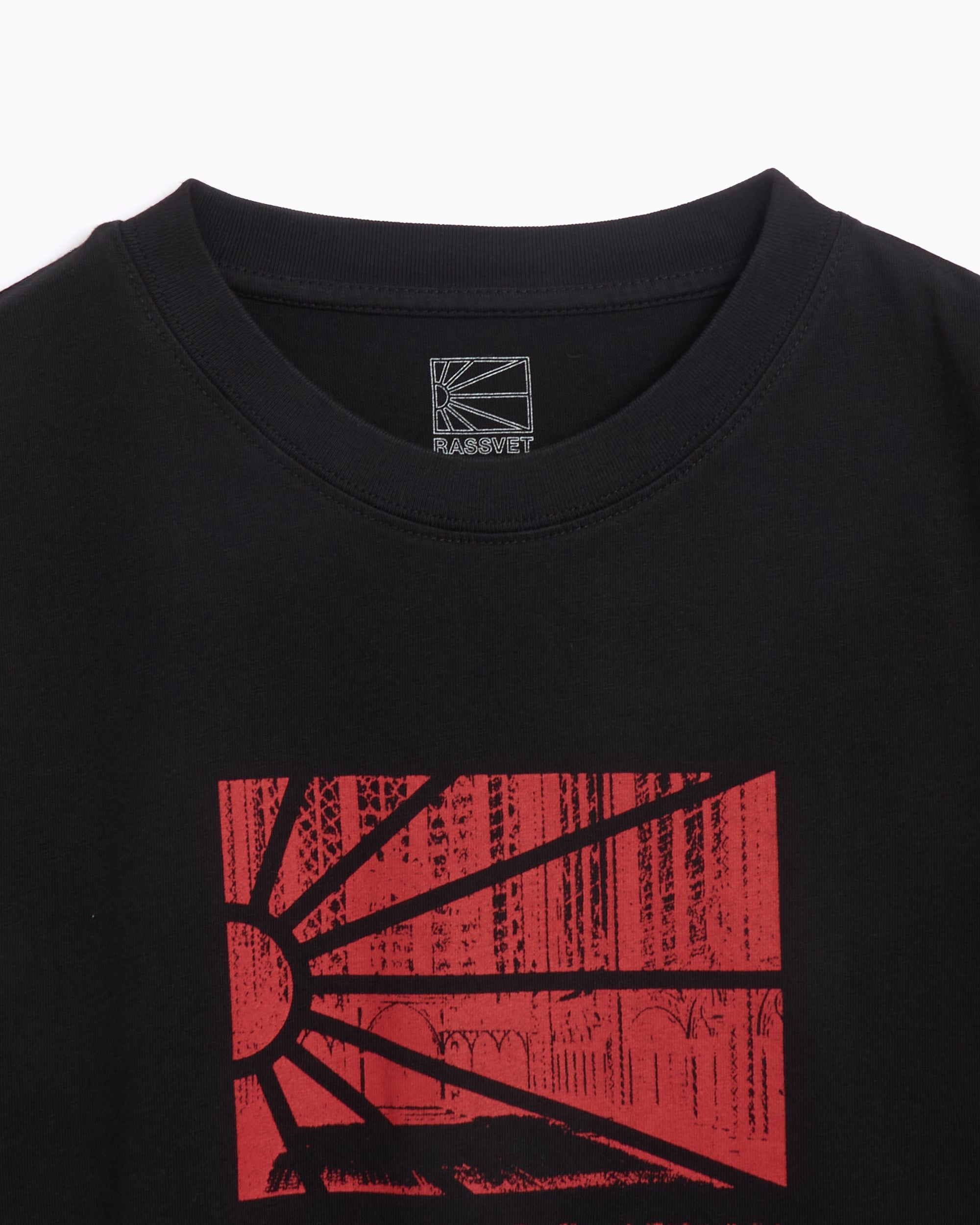 Rassvet Ray Logo Men's Knit T-Shirt Men's T-Shirt