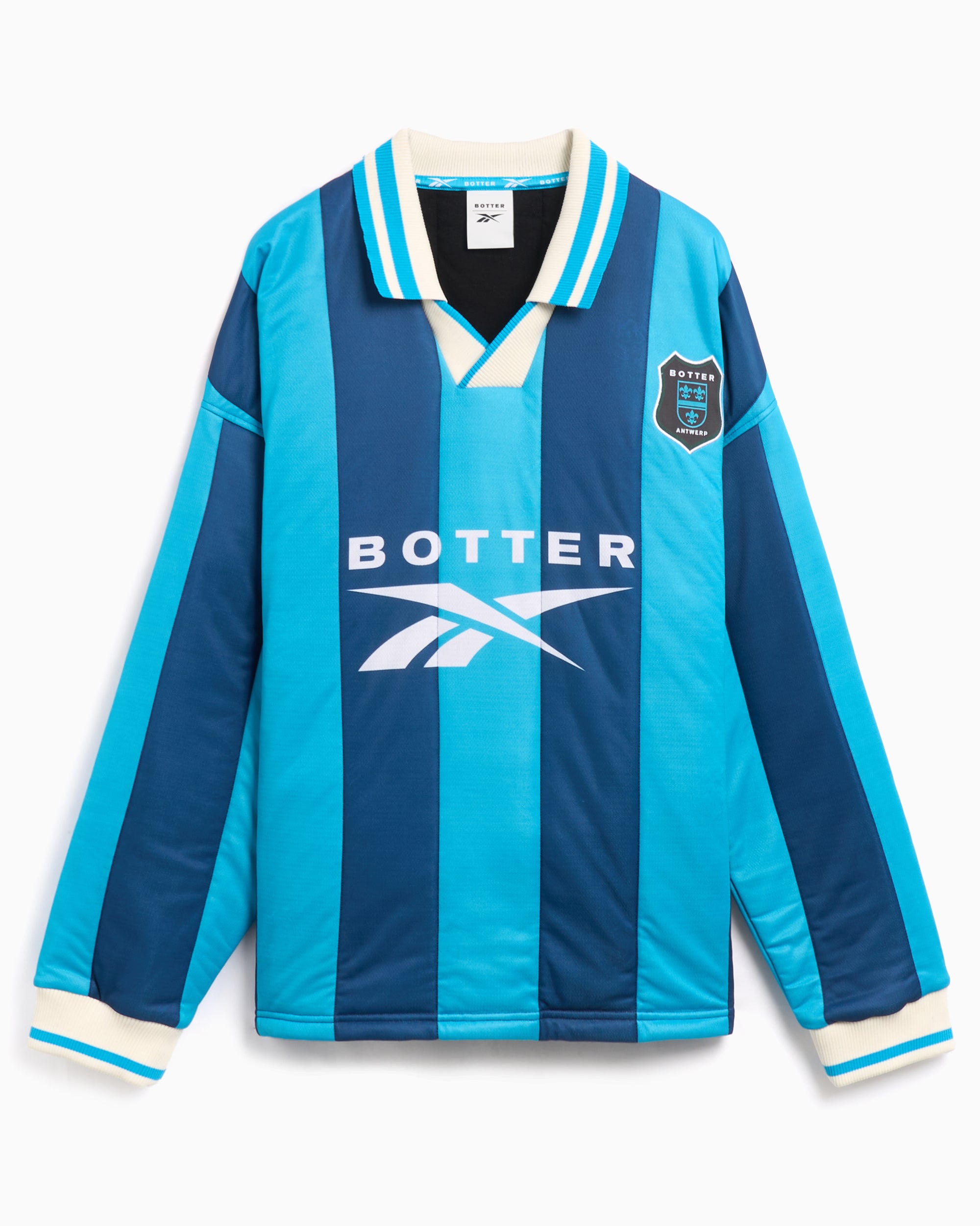 T-Shirts Reebok x Botter Men's Padded Long Sleeve Polo Jersey Men's T-Shirt - RMGC002C99JER0014049