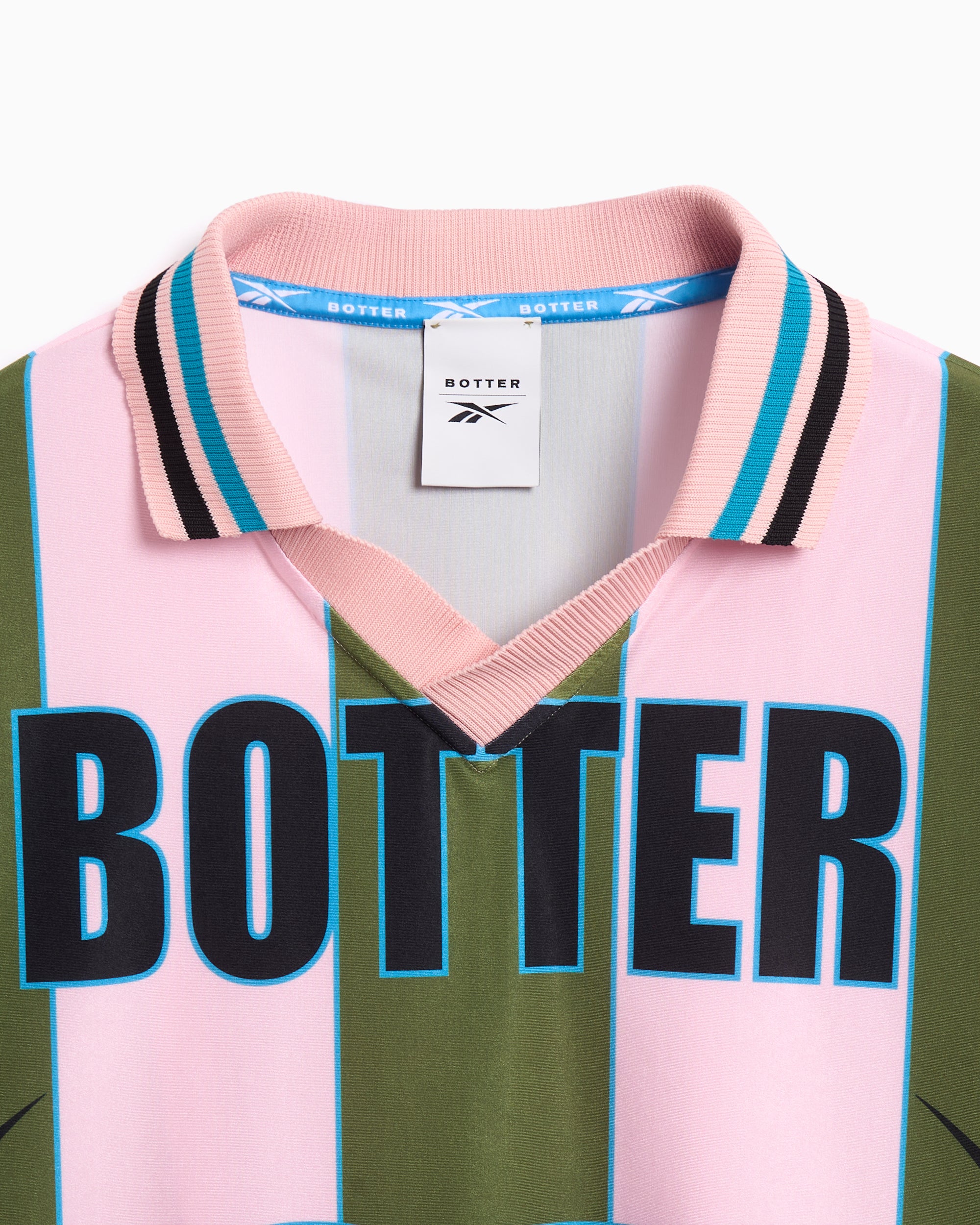 T-Shirts Reebok x Botter Reverse Striped Men's Jersey T-Shirt - RMGB008C99JER0013052