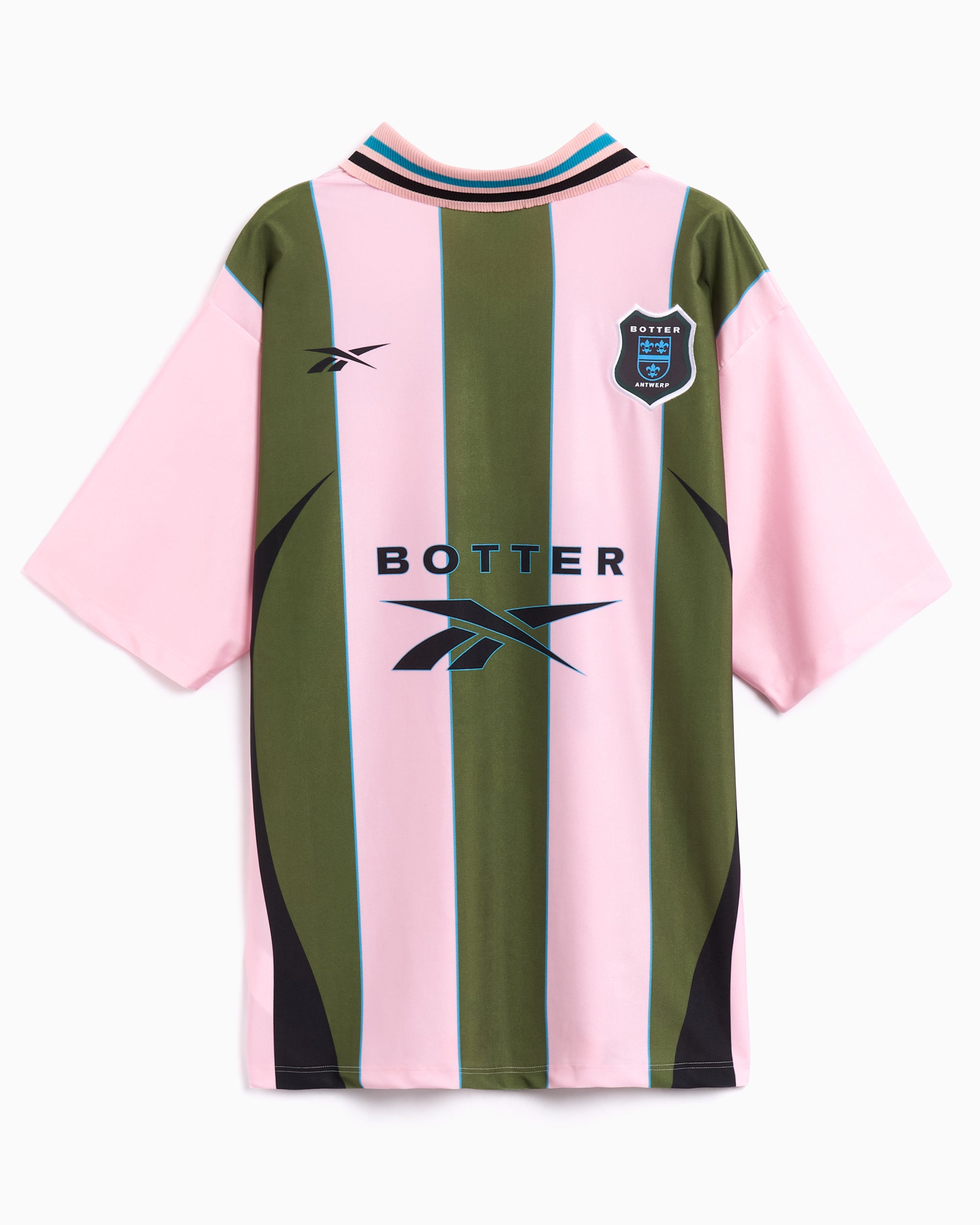 T-Shirts Reebok x Botter Reverse Striped Men's Jersey T-Shirt - RMGB008C99JER0013052