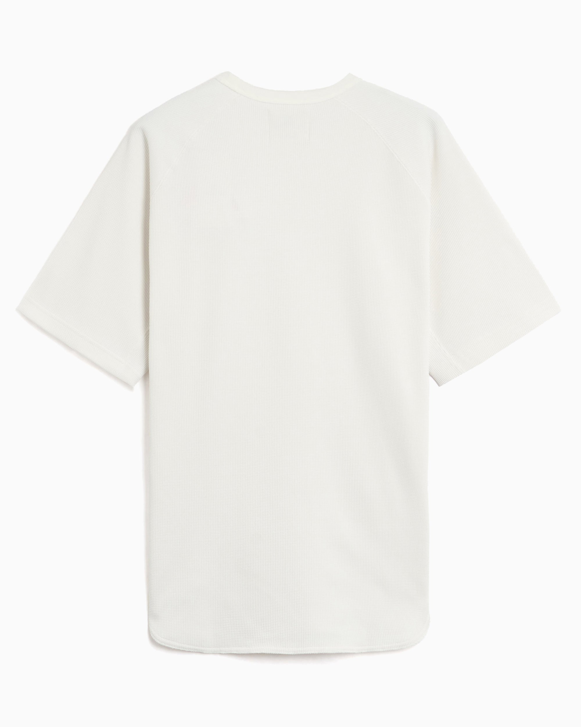 T-Shirts Snow Peak Dry Waffle Water-Repellent Relaxed Men's T-Shirt - CS-26SU012-OFF WHITE