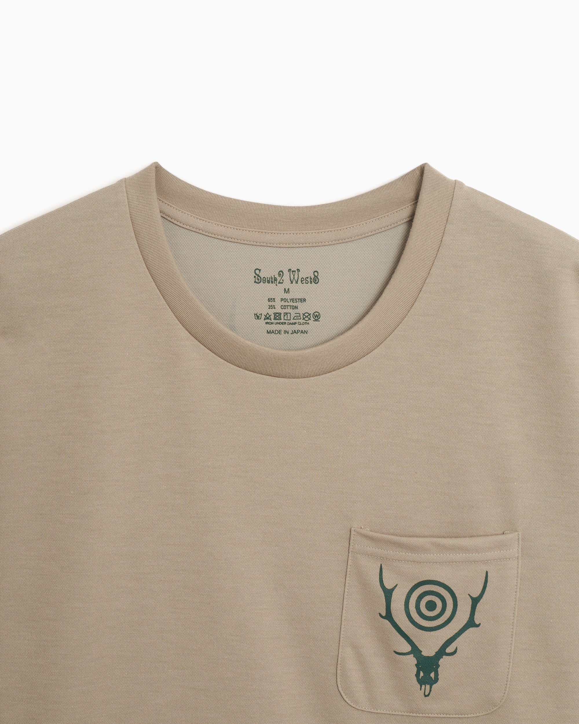 South2 West8 Round Pocket Logo Men's T-Shirt