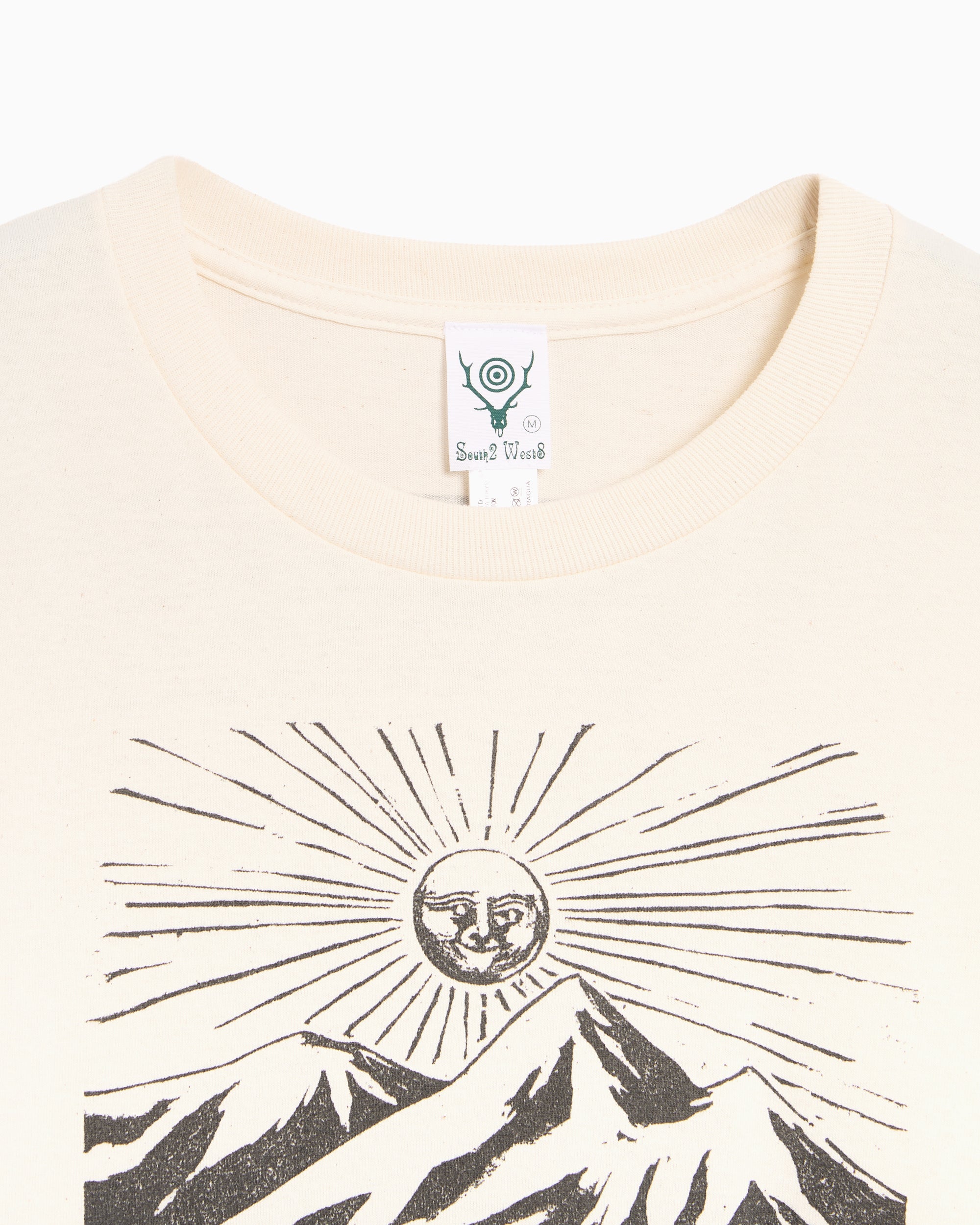 South2 West8 x F.KITAMURA Graphic Long-Sleeved Relaxed Men's T-Shirt
