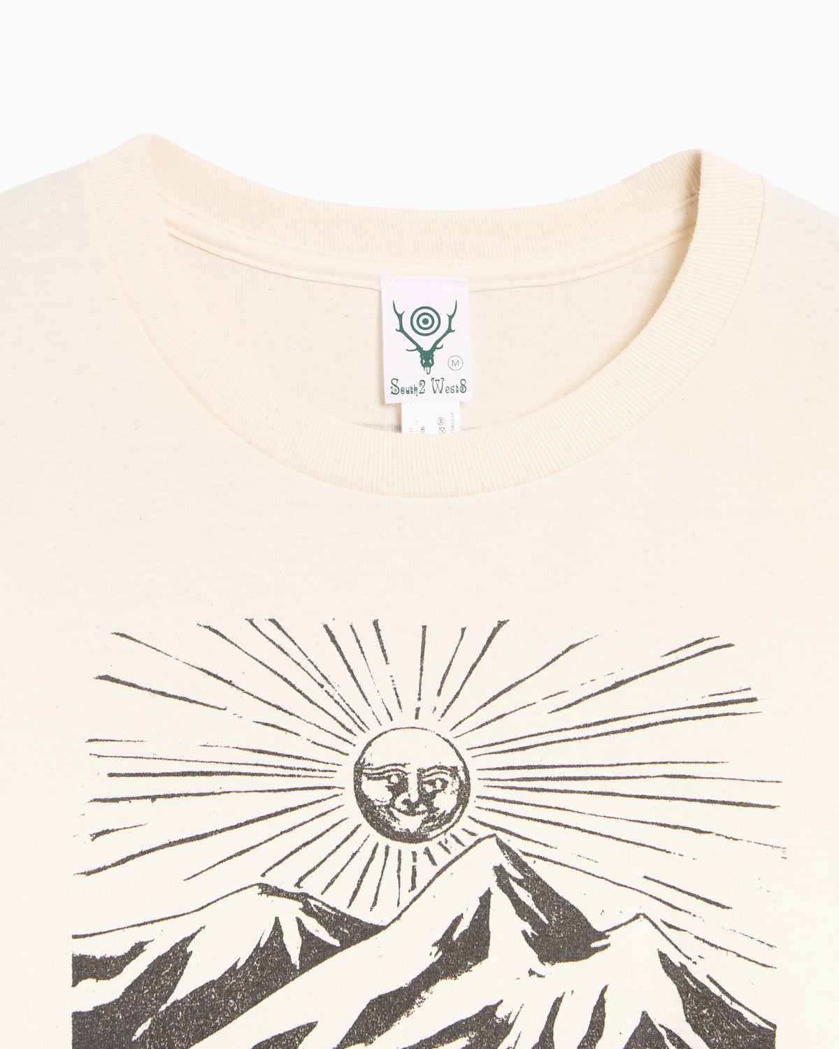 South2 West8 x F.KITAMURA Graphic Long-Sleeved Relaxed Men