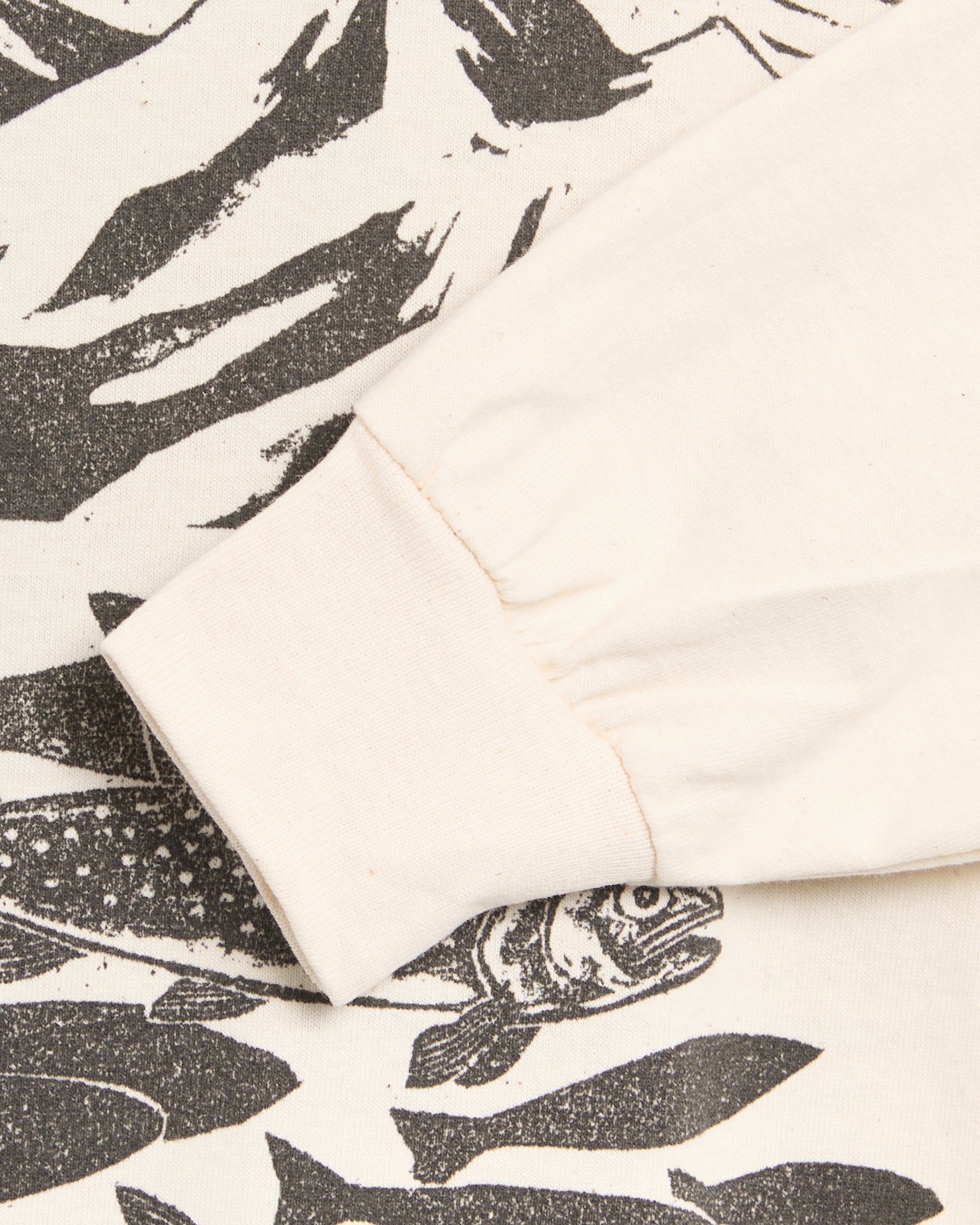 South2 West8 x F.KITAMURA Graphic Long-Sleeved Relaxed Men's T-Shirt