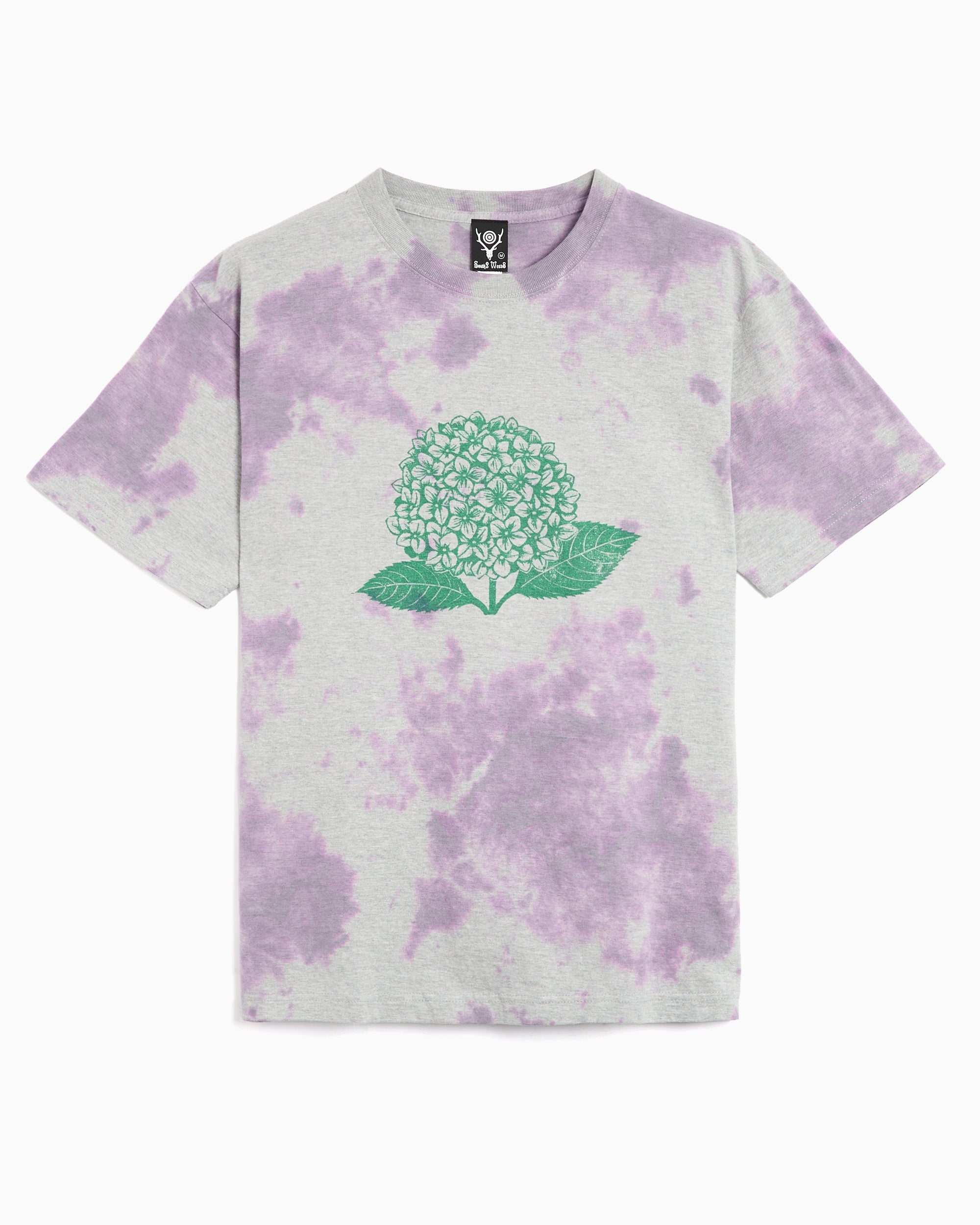 South2 West8 x F.KITAMURA Hydrangea Graphic Relaxed Men's T-Shirt