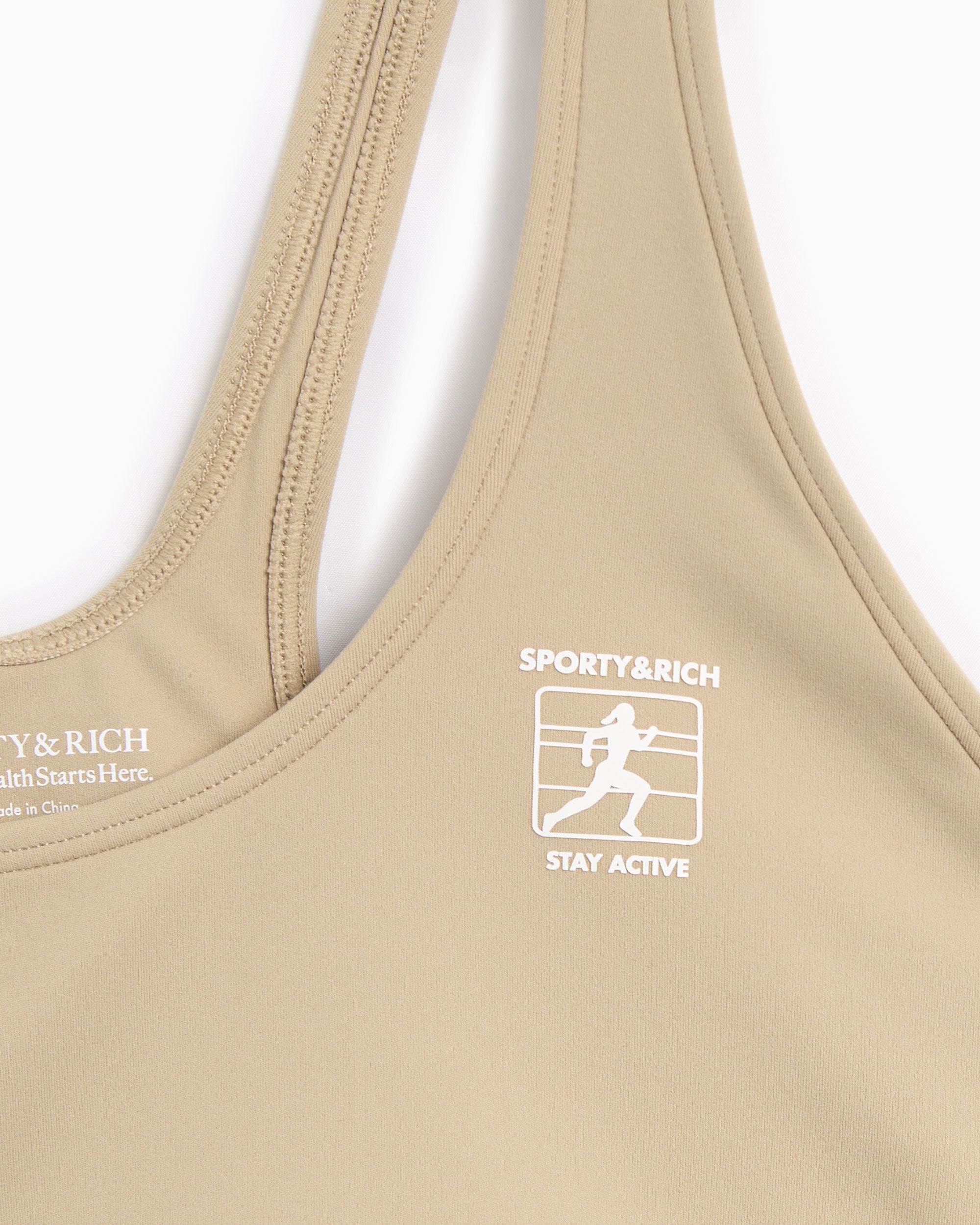 T-Shirts Sporty & Rich Runner Box Sports Women's Bra Women's T-Shirt - TO003S405RE