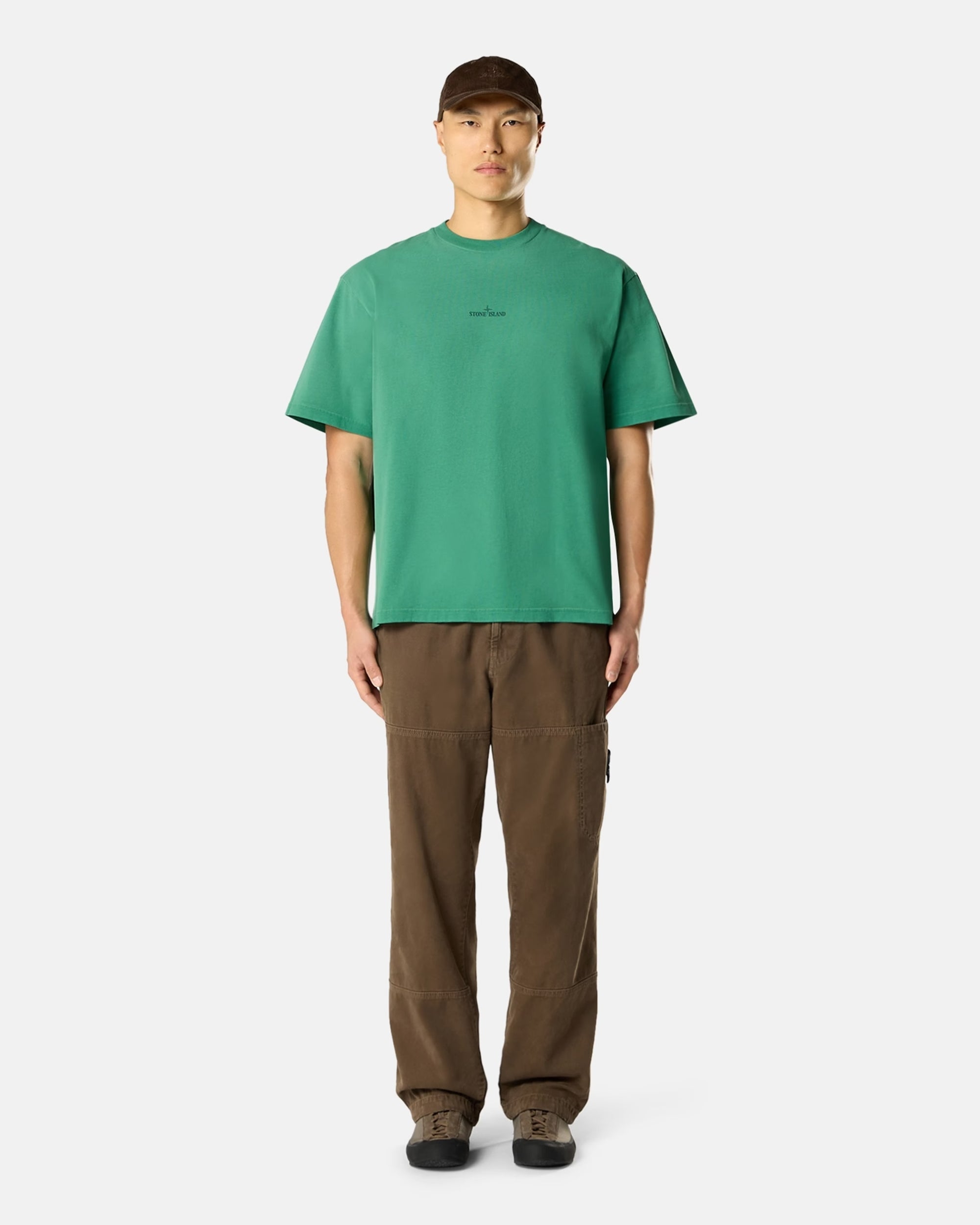 Stone Island Hand Sprayed Graphic Men's T-Shirt