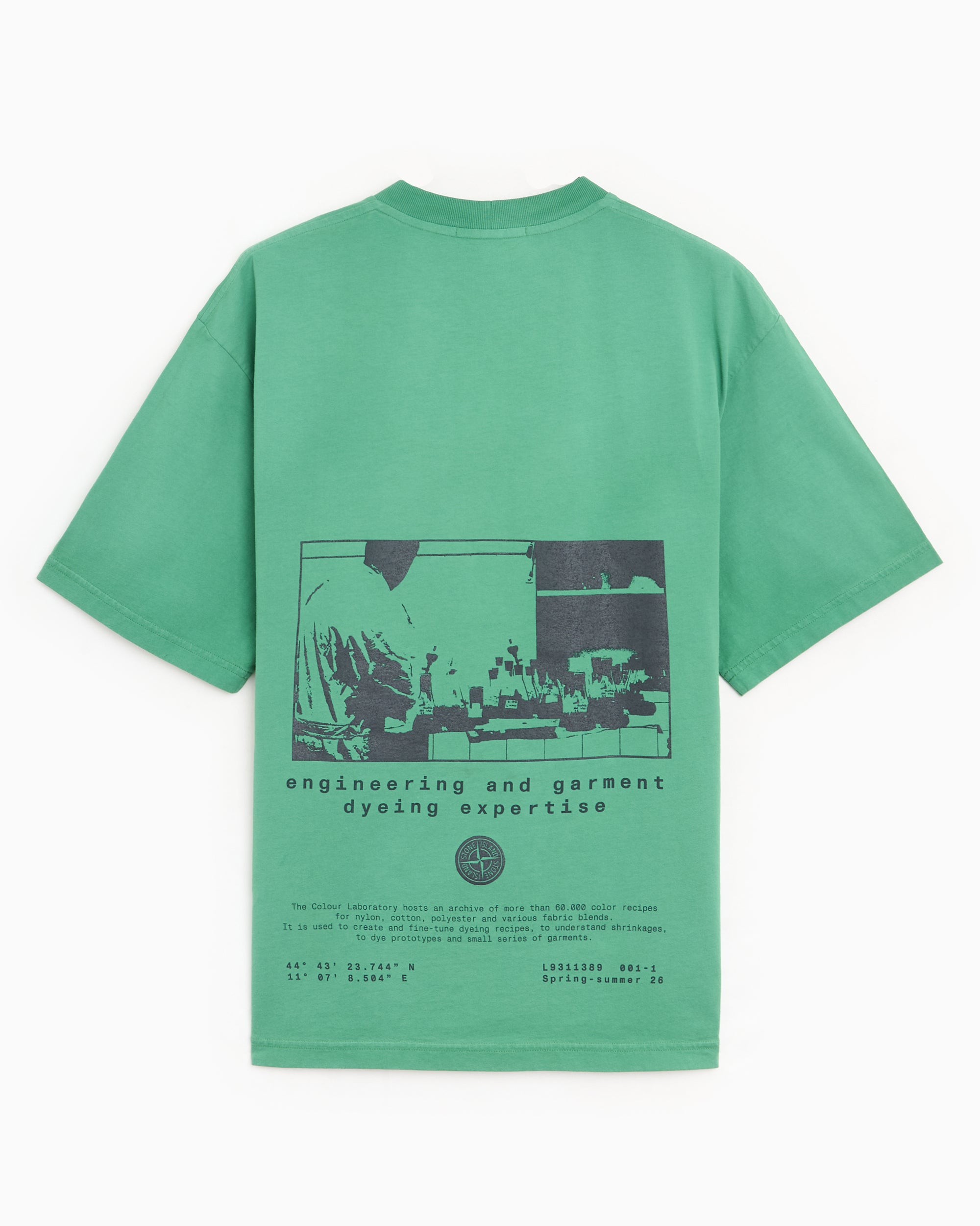 STONE  ストーンアイランド Stone Island Hand Sprayed Graphic Men's T-Shirt