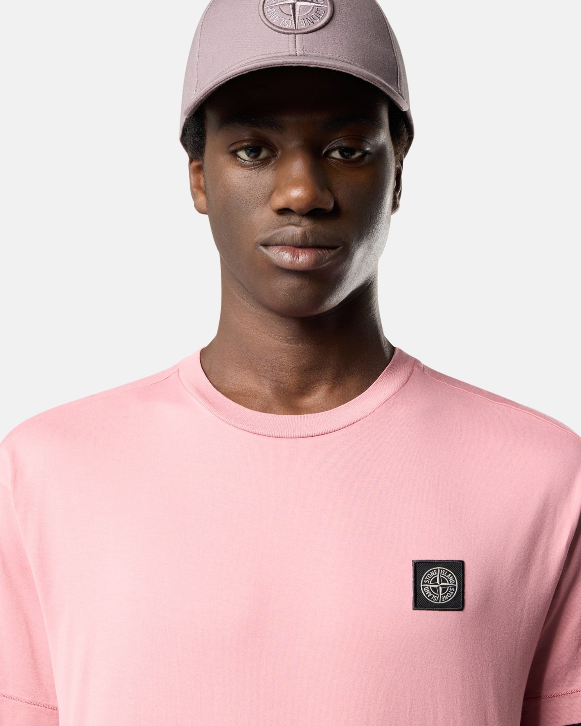 T-Shirts Stone Island Logo Straight Men's T-Shirt - L1S152100027-V008G