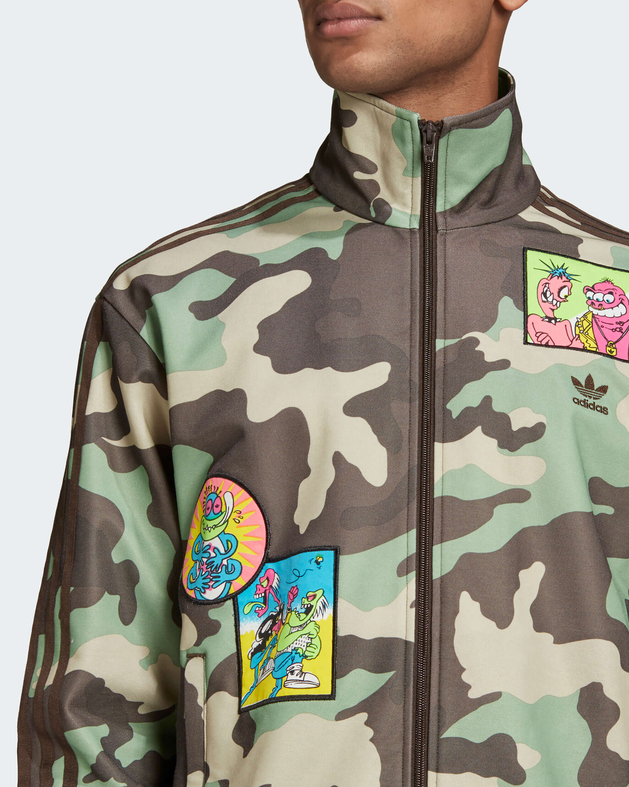 X Jeremy Scott adidas x Jeremy Scott Men's Track Top Men's T-Shirt