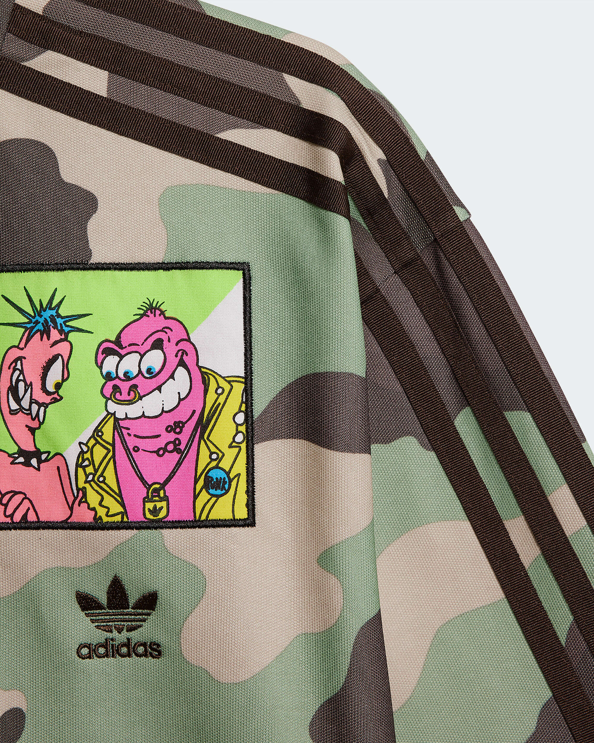 X Jeremy Scott adidas x Jeremy Scott Men's Track Top Men's T-Shirt
