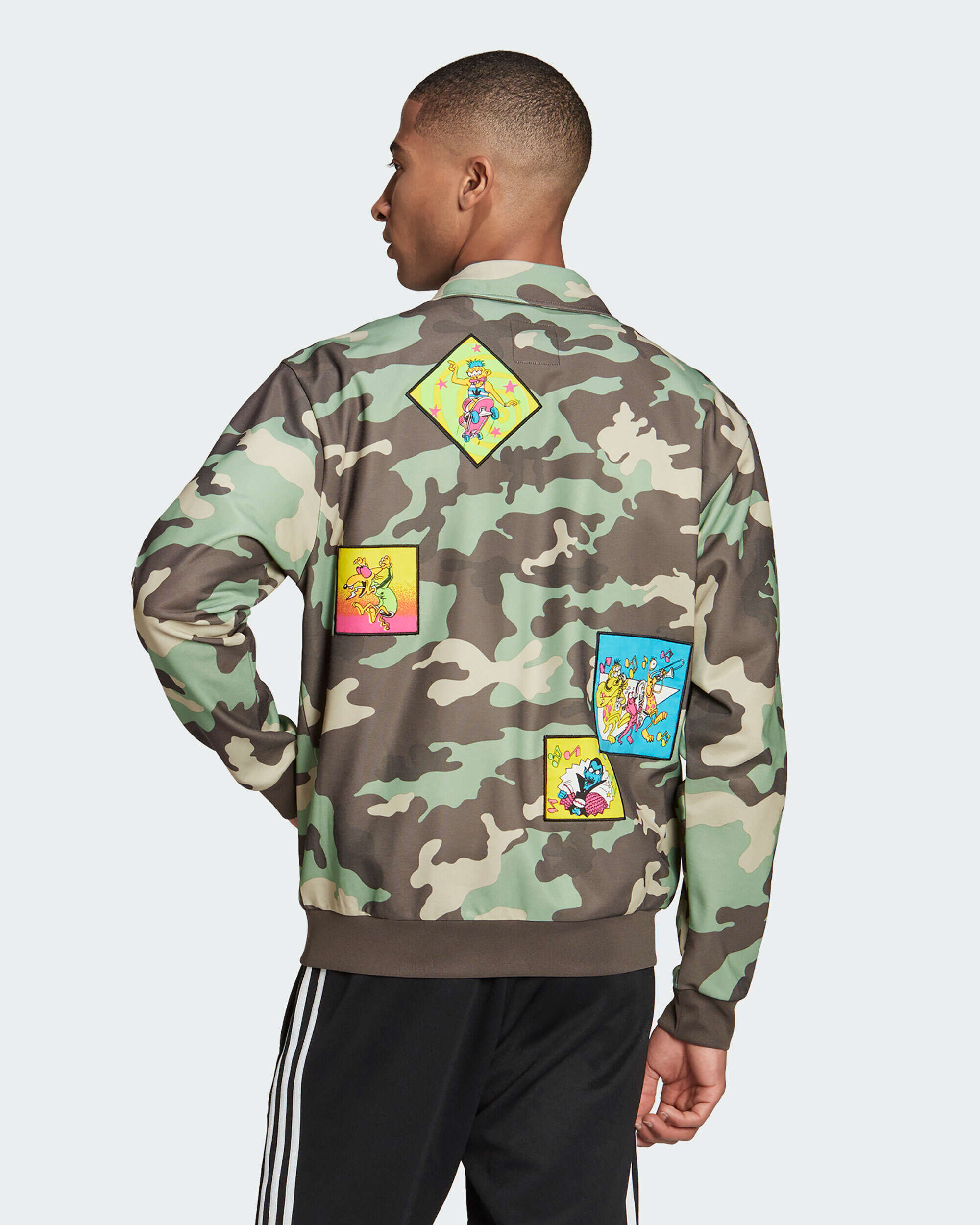 X Jeremy Scott adidas x Jeremy Scott Men's Track Top Men's T-Shirt