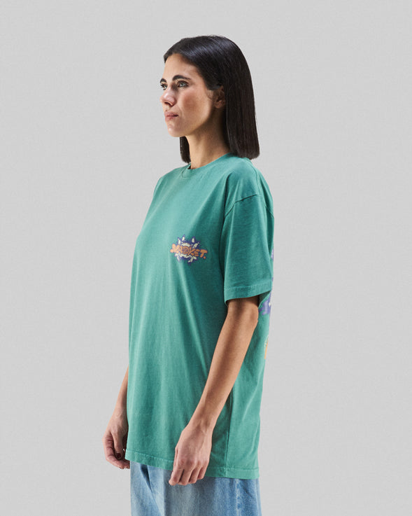 T-Shirts X MARKET FOOTDISTRICT x MARKET Worldwide Unisex T-Shirt Unisex T-Shirt - 360001485-EMERALD