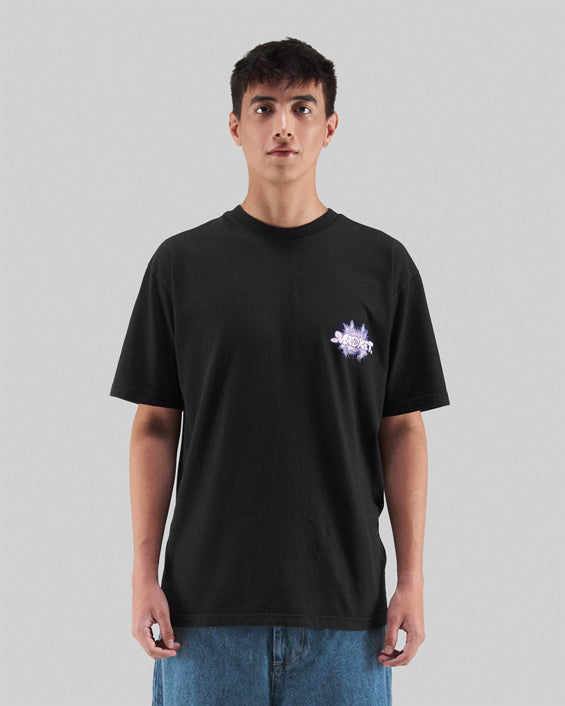 T-Shirts X MARKET FOOTDISTRICT x MARKET Worldwide Unisex T-Shirt Unisex T-Shirt - 360001485-WASHED-BLACK