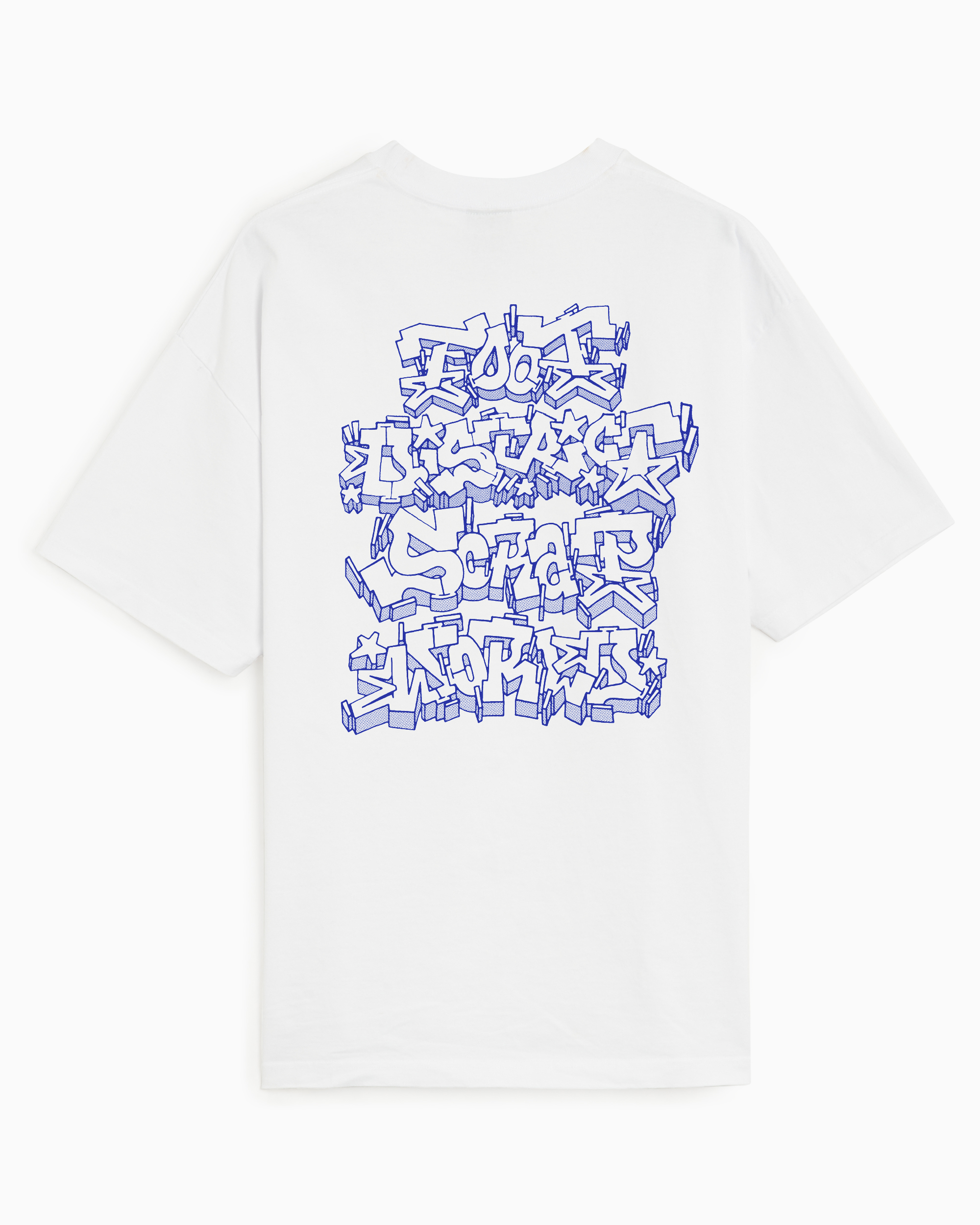 T-Shirts X ScrapWorld FOOTDISTRICT x ScrapWorld Logo Unisex T-Shirt Unisex T-Shirt - FDSWTSHIRT-WHITE