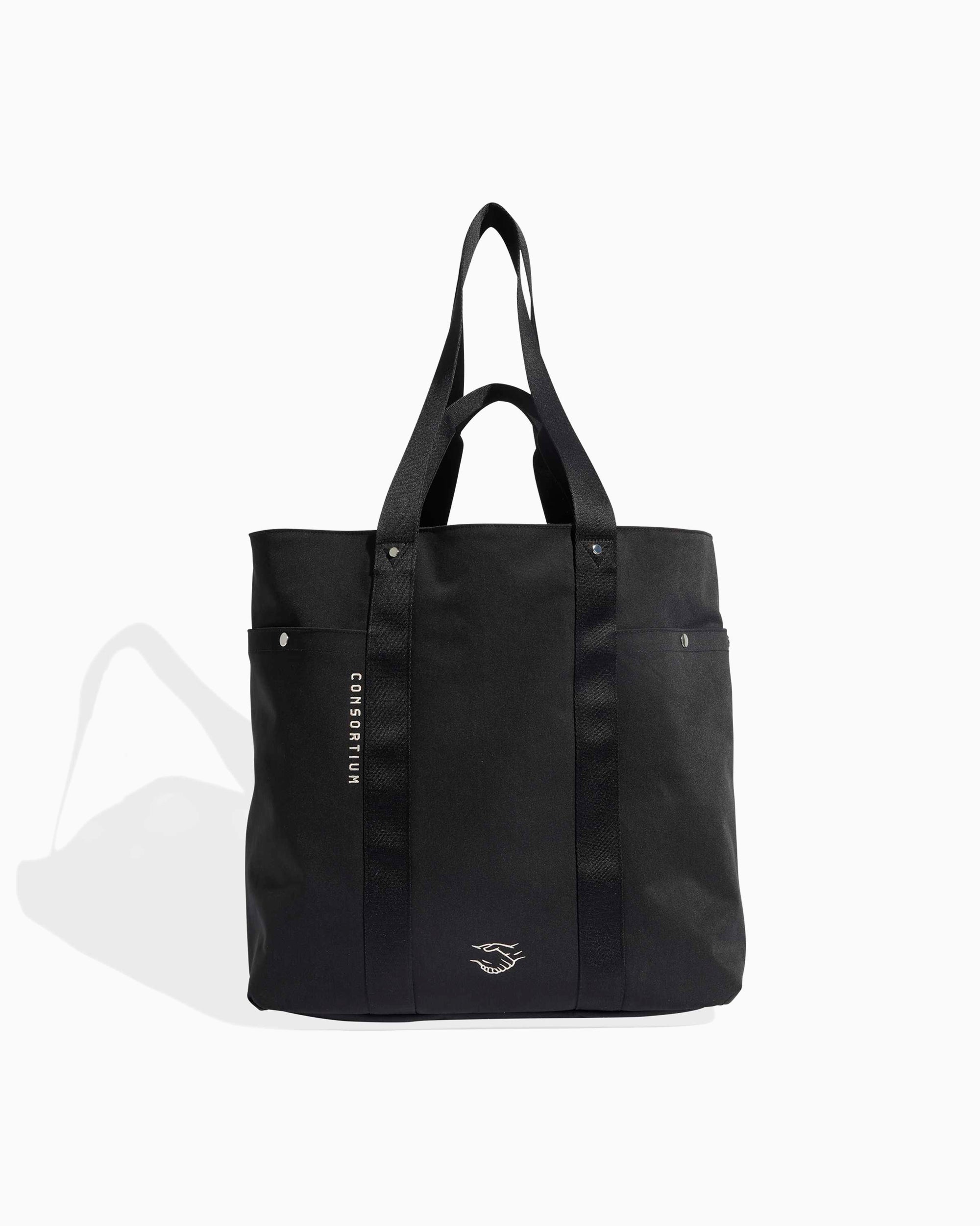 『TEN TOTE BAG BLACK』 adidas Originals Consortium Multifuncional Unisex Tote Bag