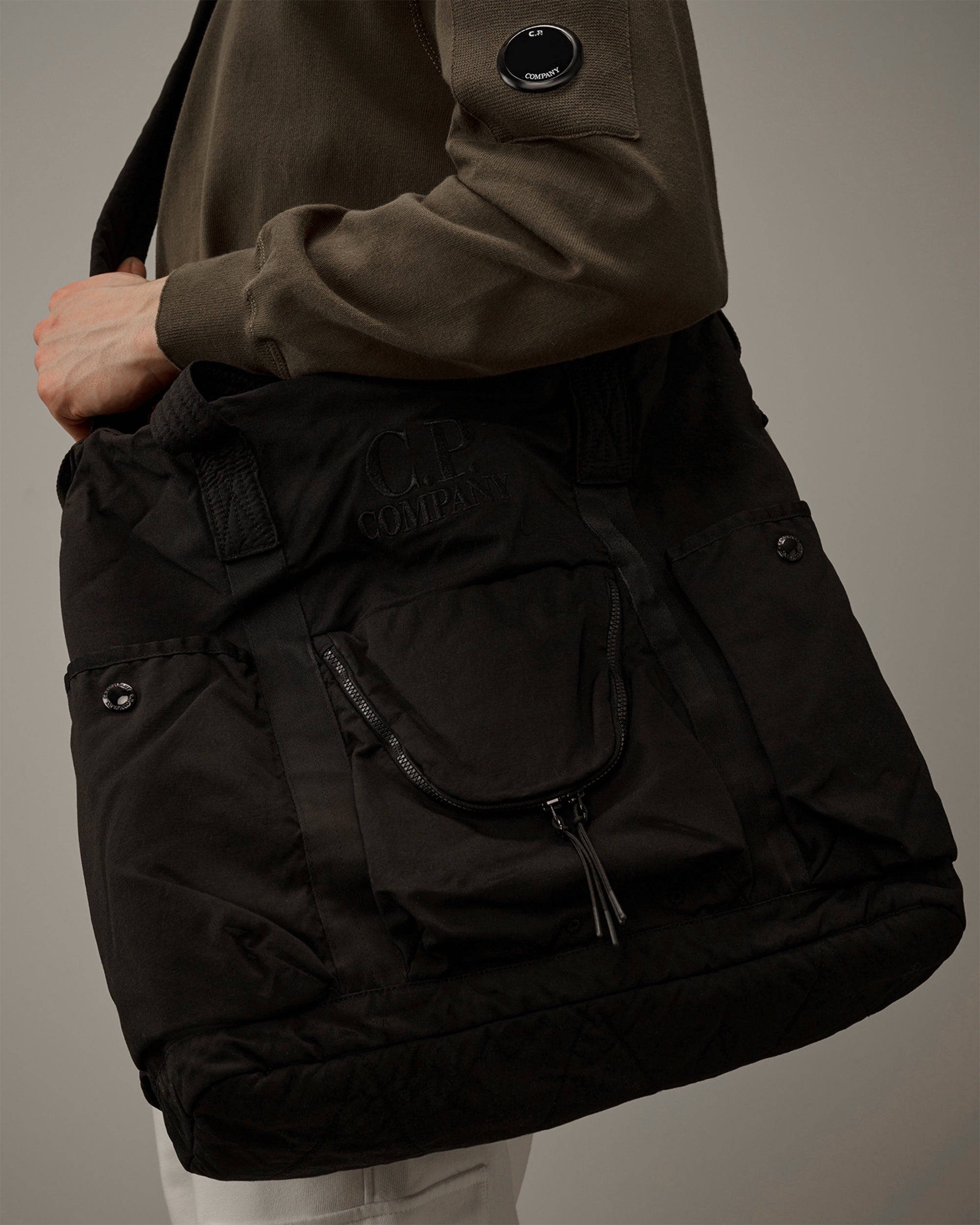 バッグ cp company bag CP Company Twill Unisex Tote Bag