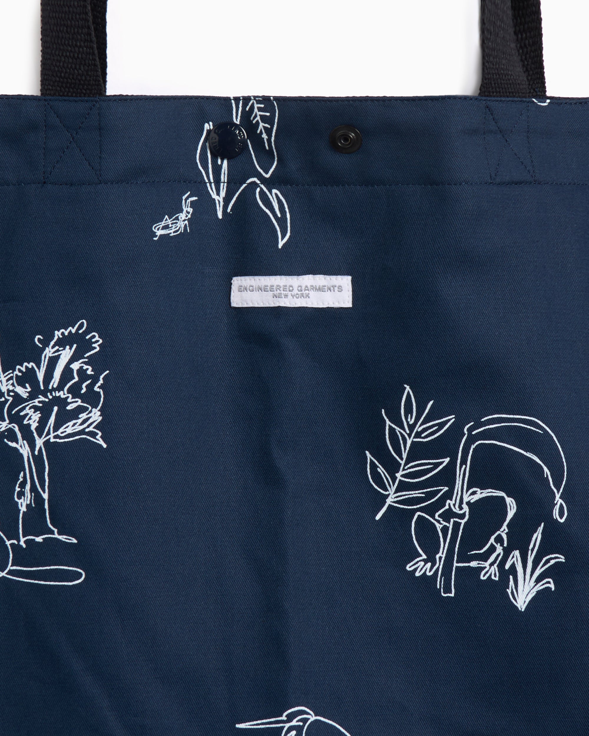Tote Bags Engineered Garments Unisex Carry All Tote Bag Unisex Tote Bag - 25S1H015-CT285