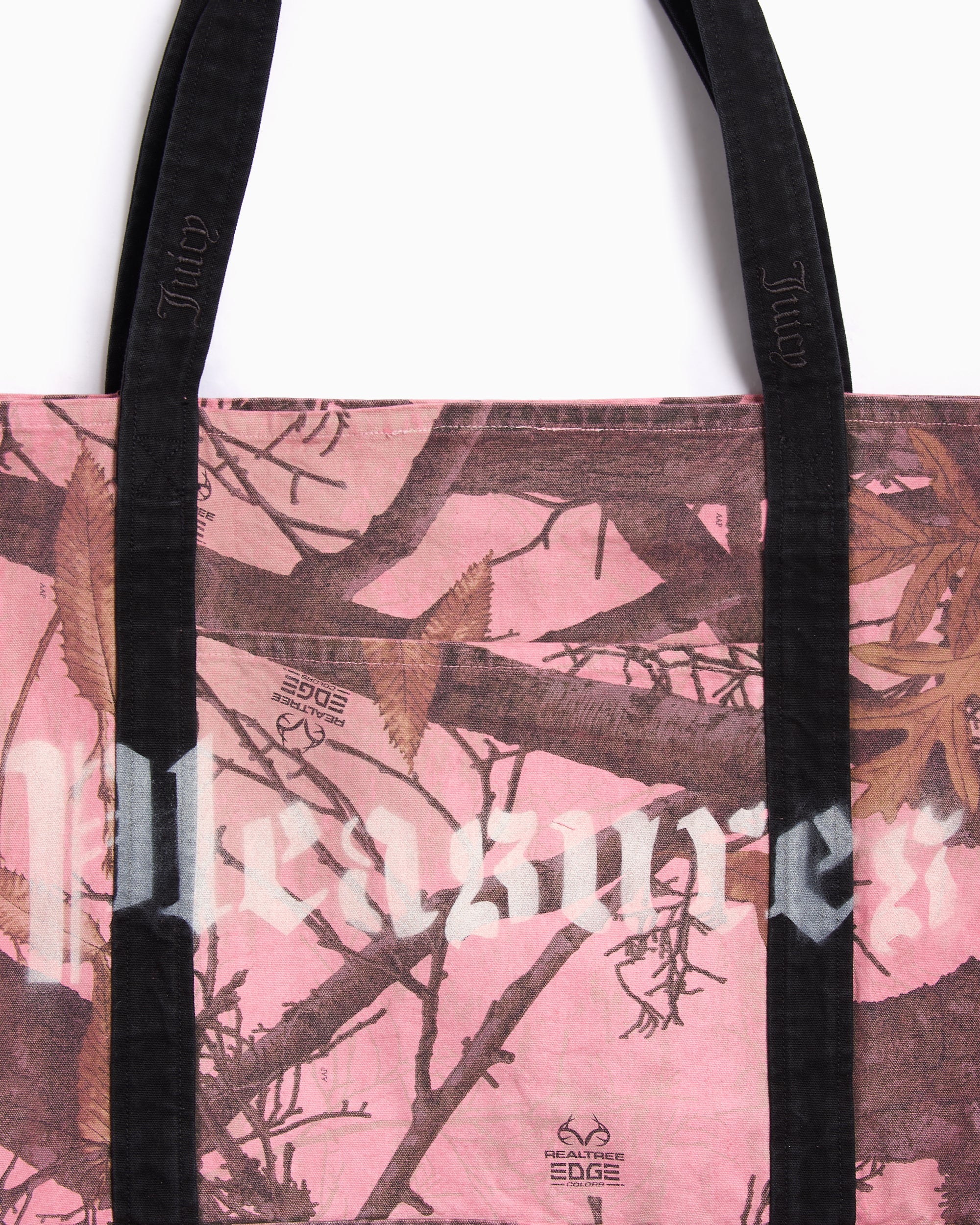 Tote Bags Pleasures x Juicy Couture  Realtree Canvas Unisex Tote Bag - P25JC016-PINK