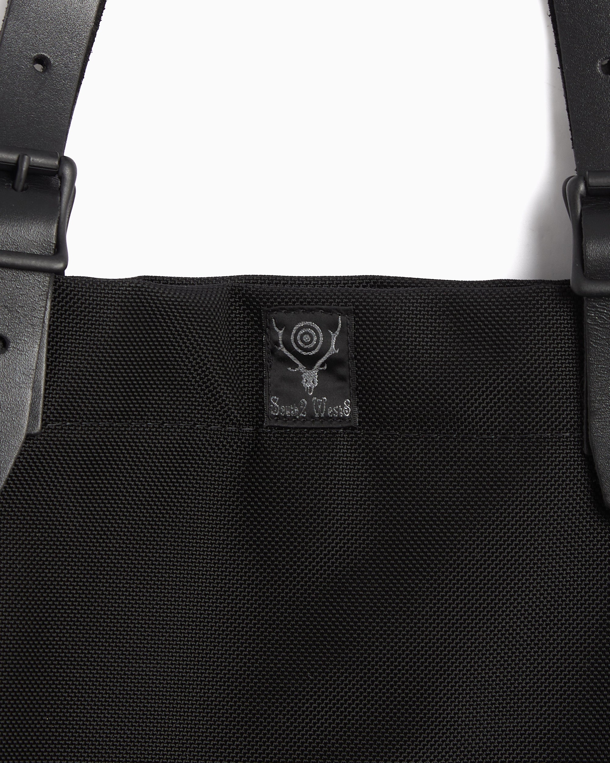 Tote Bags South2 West8 Unisex Ballistic Nylon Canal Park Tote Bag Unisex Tote Bag - OT634-Black