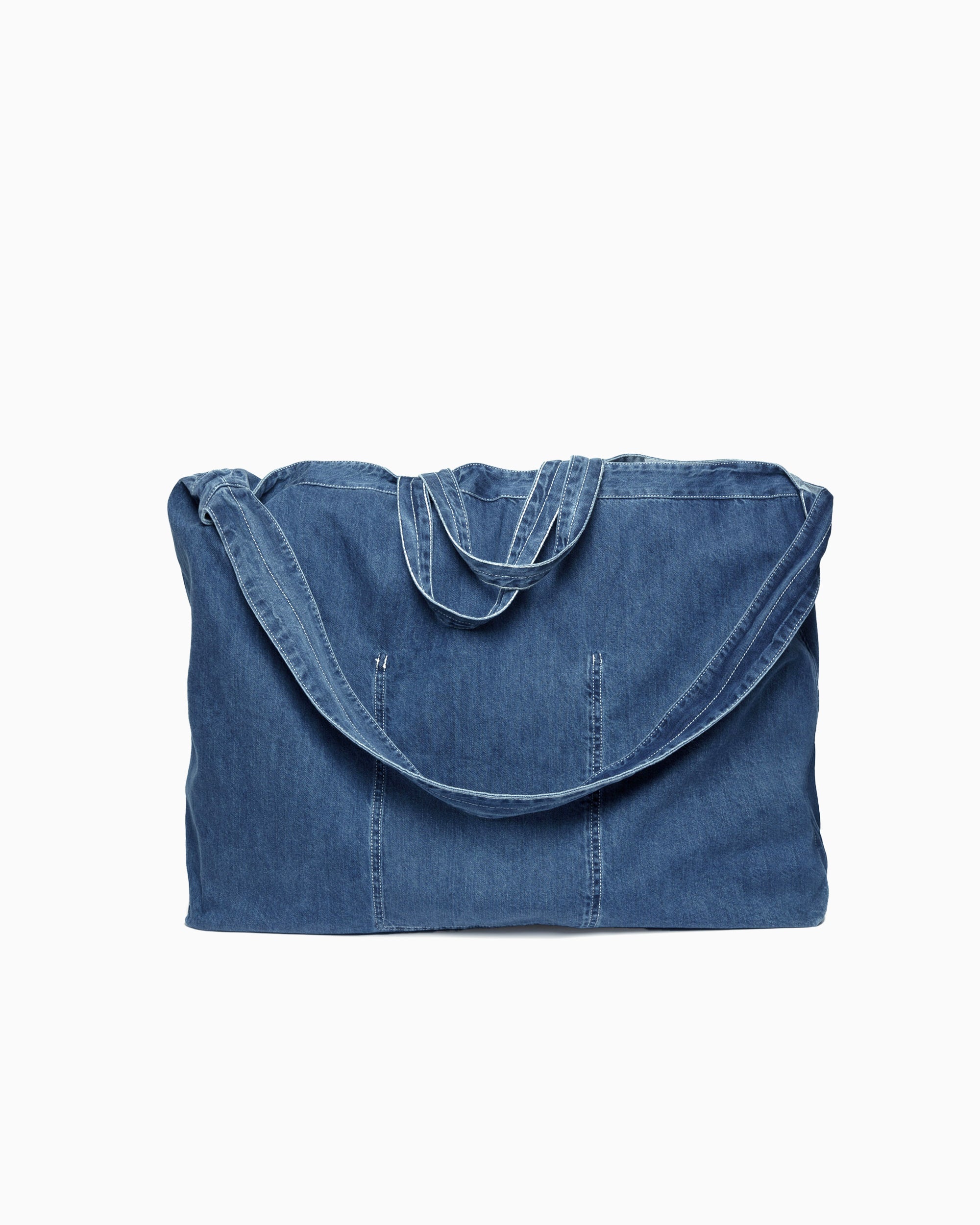 Tote Bags YMC Unisex Tote Bag Unisex Tote Bag - PBWAA-WASHED INDIGO