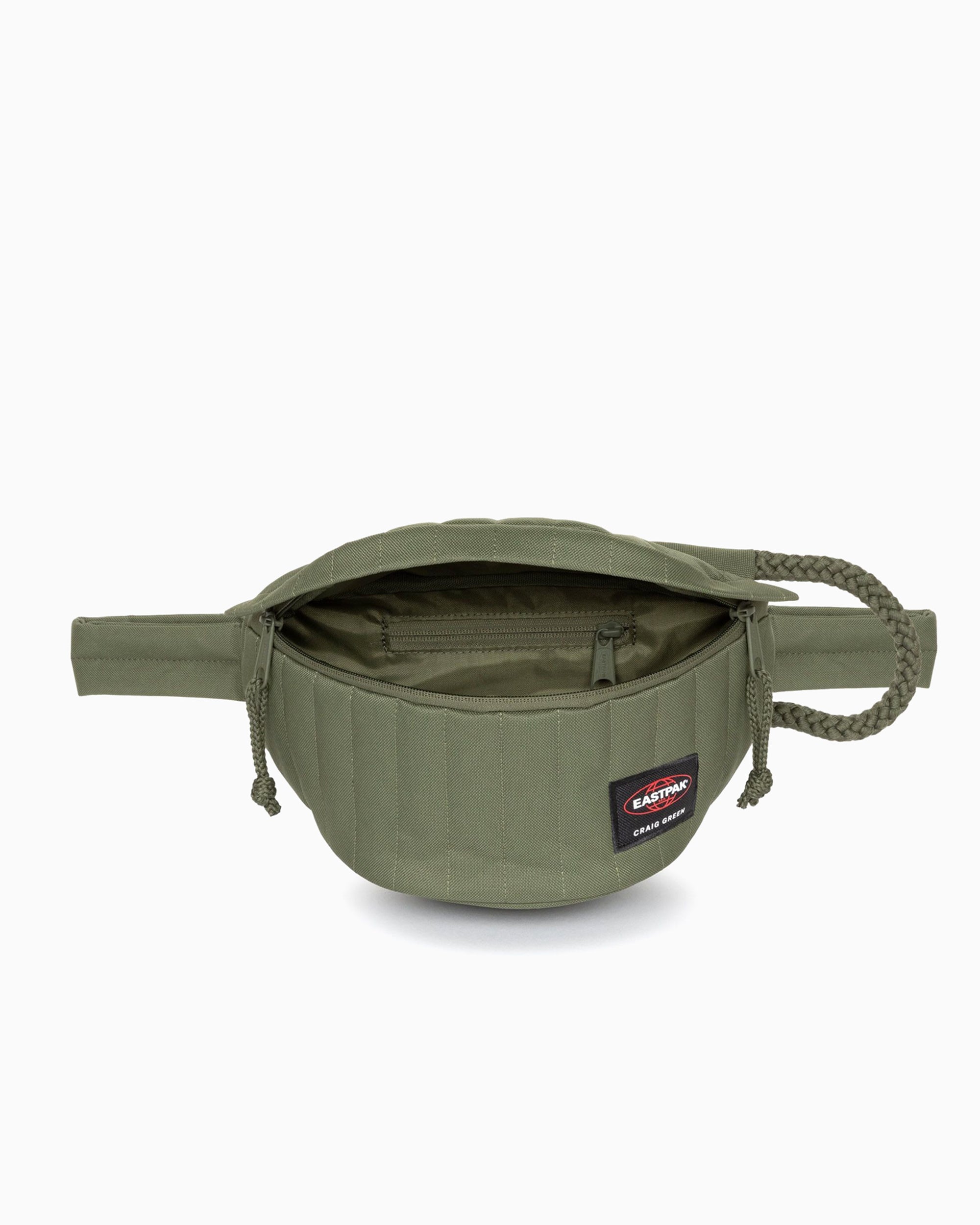 95s EASTPAK ウエストポーチ バッグ usa製 グリーン デッドストック☆80s USA製 EASTPAKイーストパック ナイロン ボトル