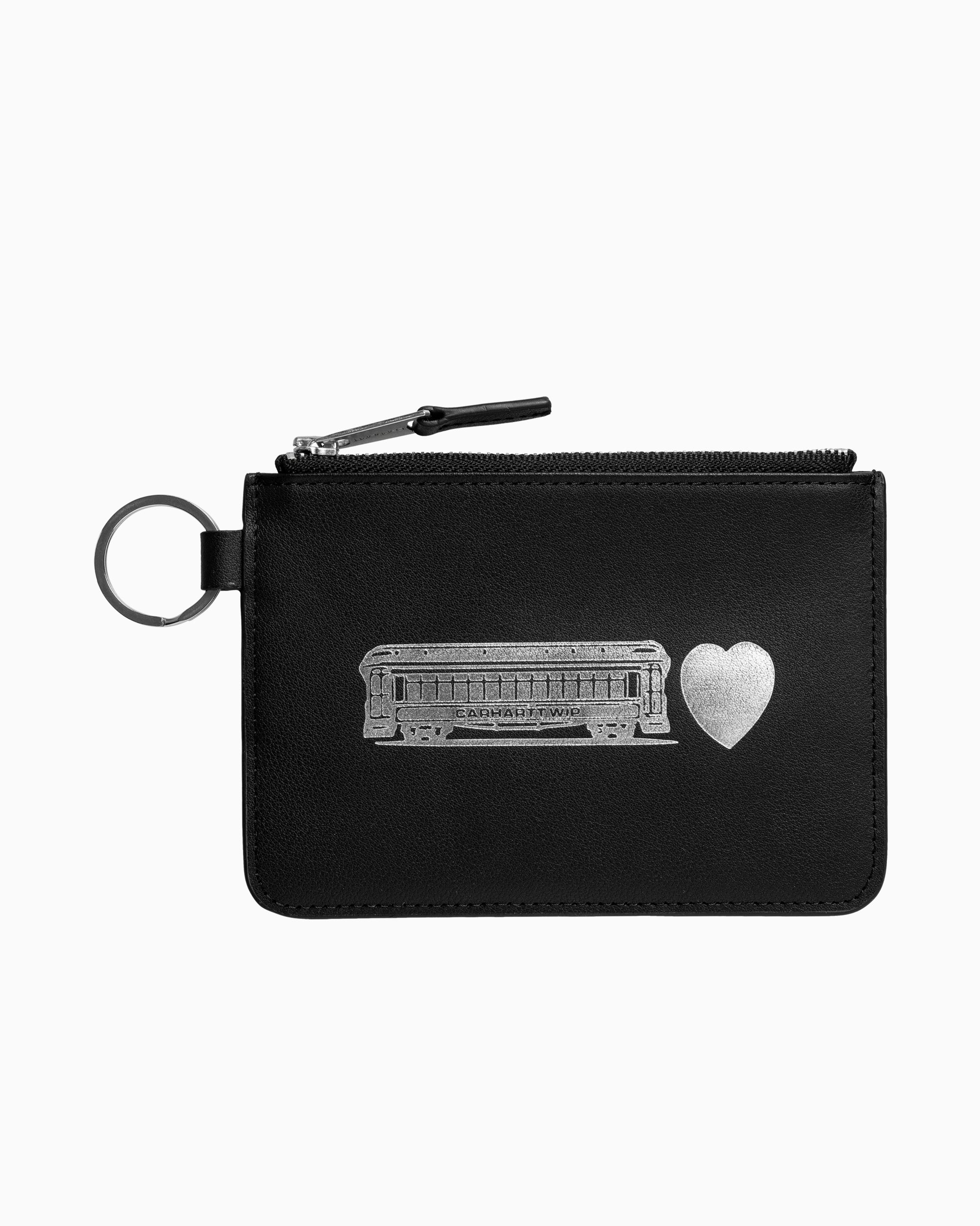 Carhartt WIP Deconstructed Leather Unisex Coin Purse