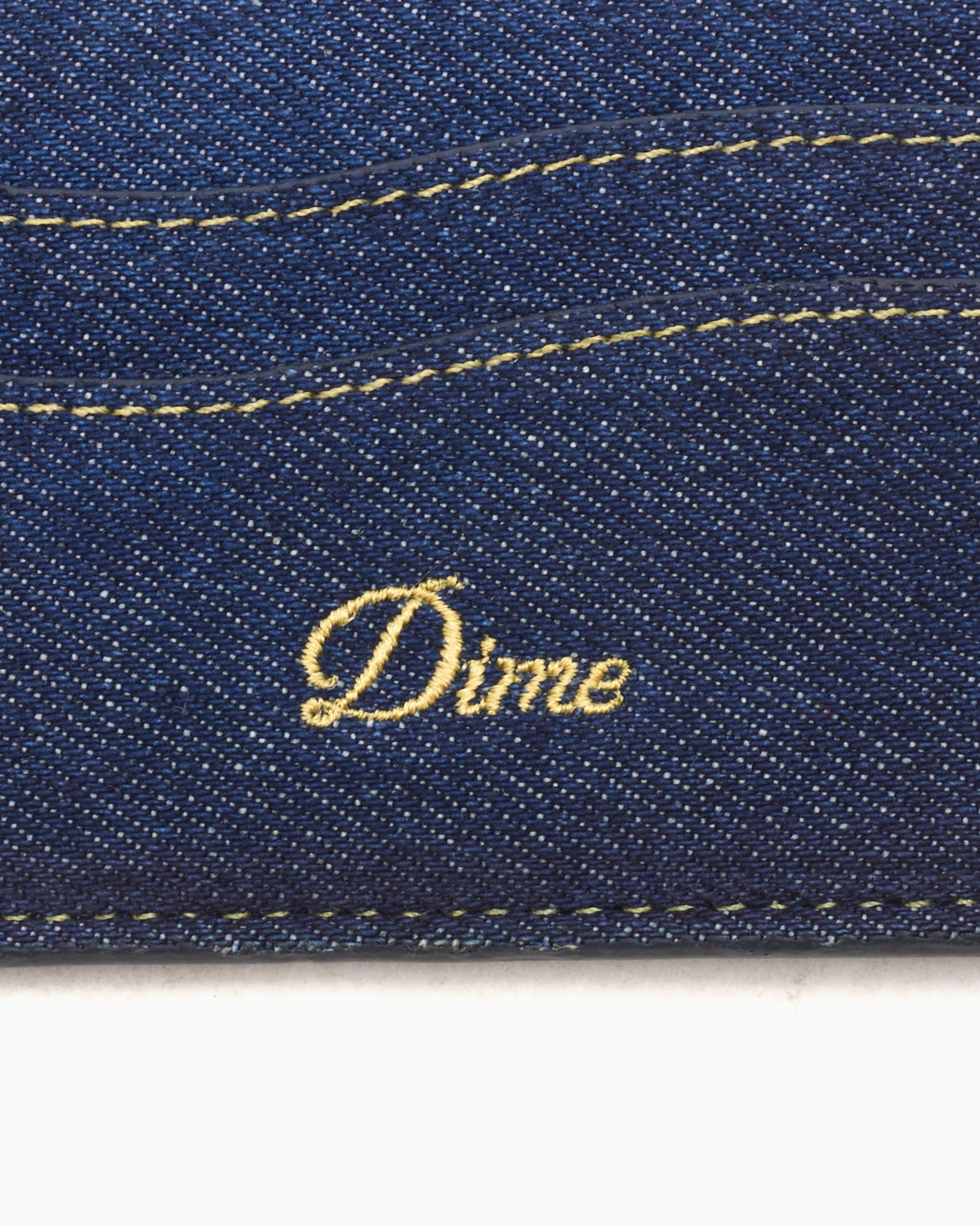 Dime MTL Cursive Cardholder Unisex Wallet