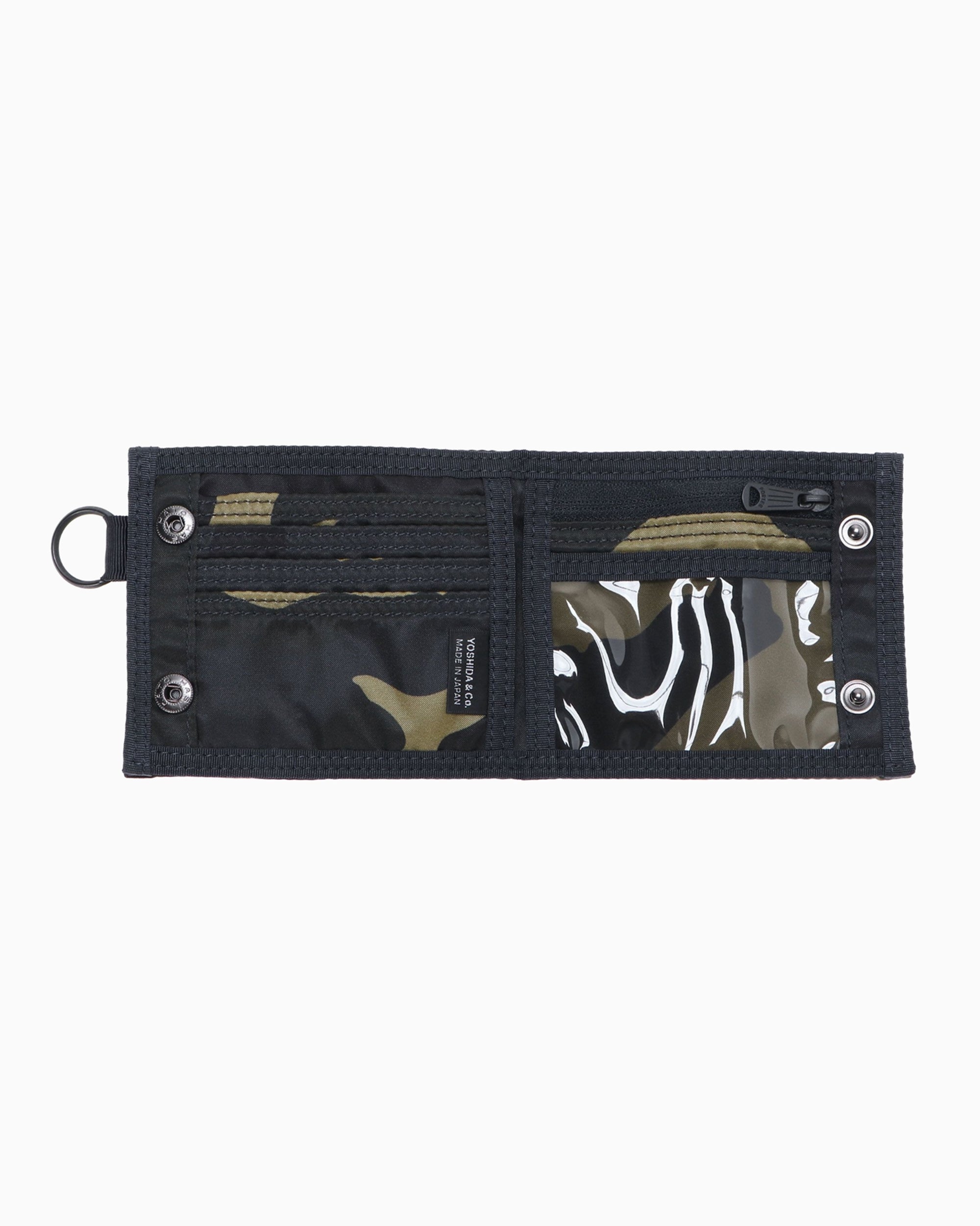 Wallets Porter-Yoshida & Co. Counter Shade Unisex Wallet - 381-17862-WOODLANDKHAKI