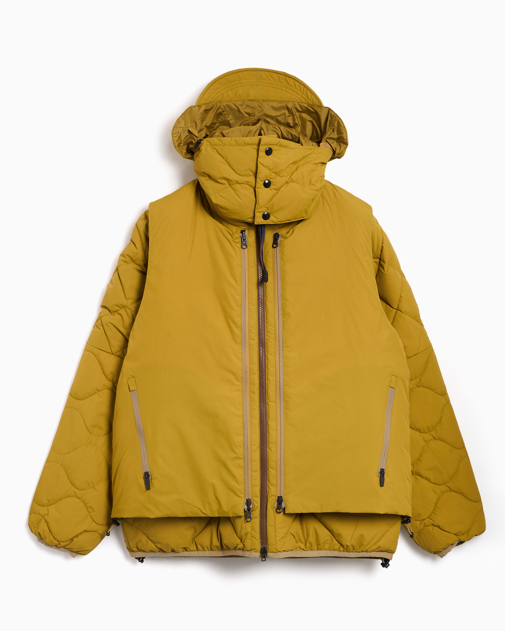 Casaco Desmontável Poliquant x TAION The Individualized Starter Kit Service para homem Ref. 2502016-COYOTEAMBER Cor Amarelo Tamanho M