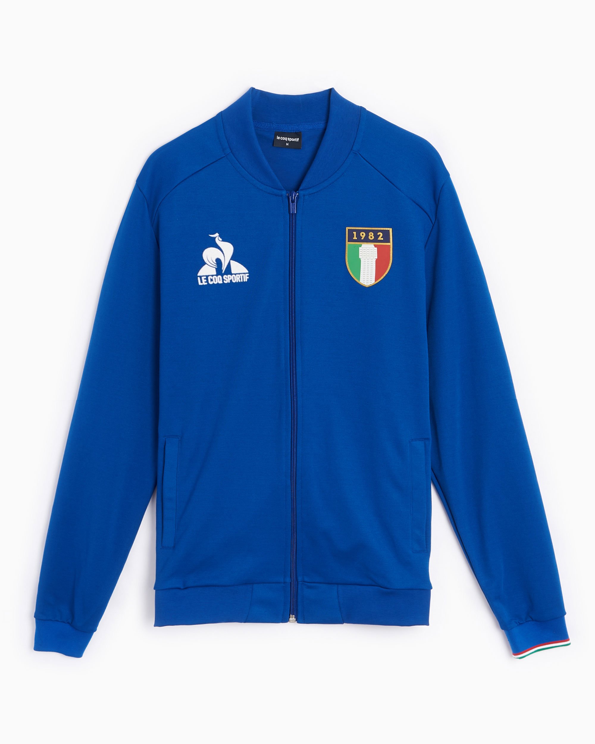 Le Coq Sportif x ITALY 82 AS VELASCA Unisex Jacket Blue 2220914| Buy Online at FOOTDISTRICT
