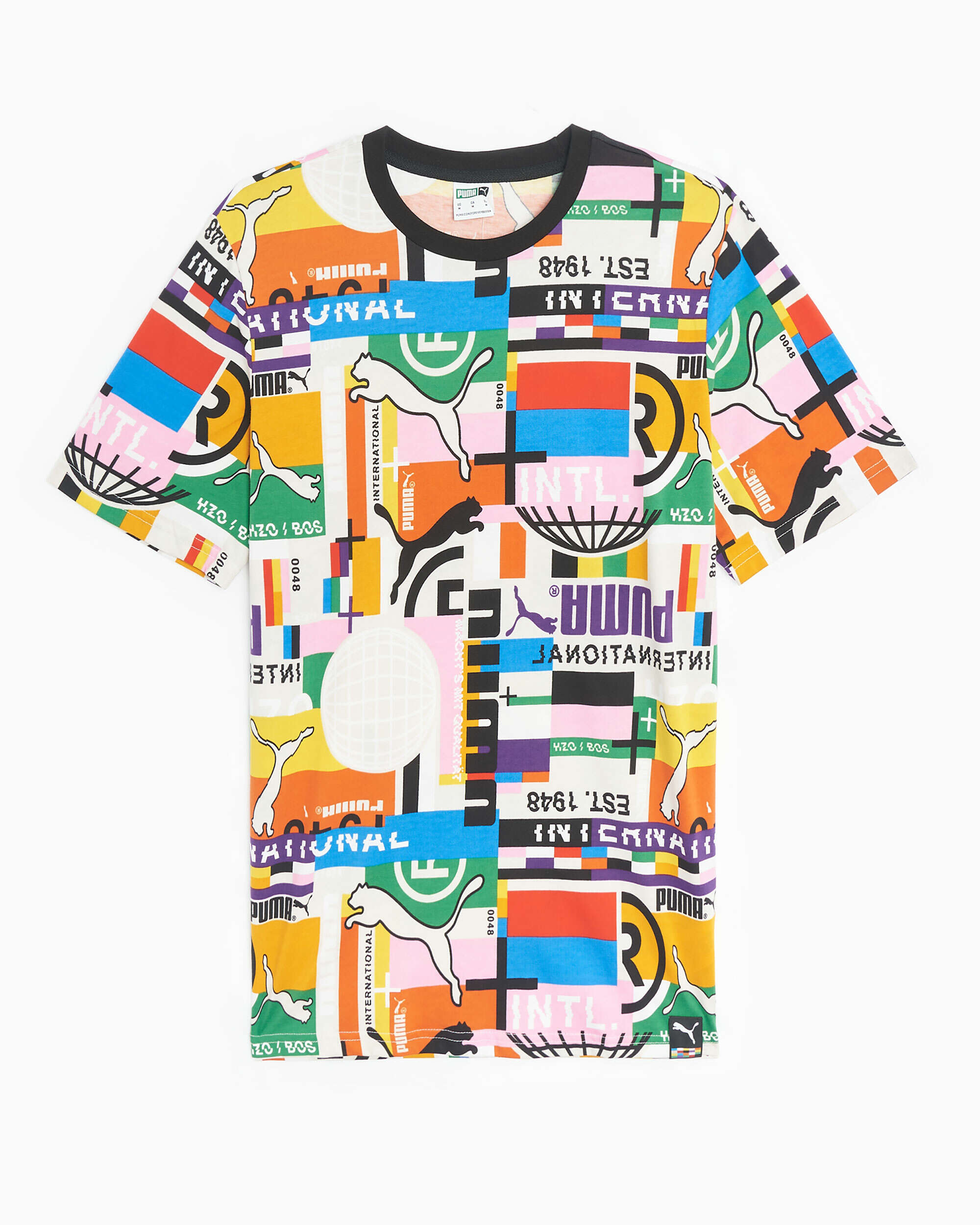 politicus inleveren Afwijken Puma International Men's T-Shirt Multi 599791-02| Buy Online at FOOTDISTRICT