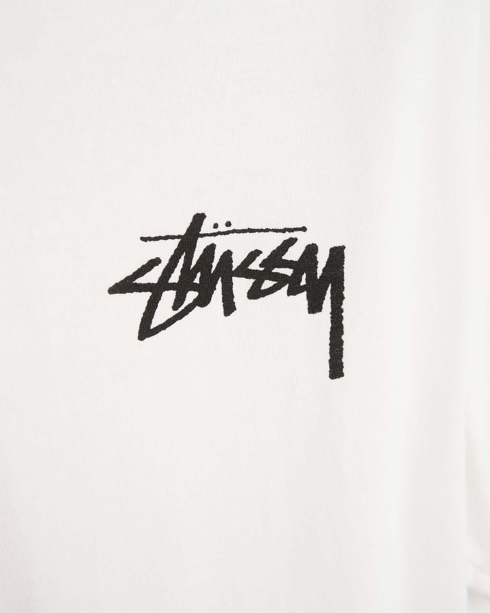 Stüssy Fuzzy Dice Men's T-Shirt White |1904765-WHIT| Buy Online at 