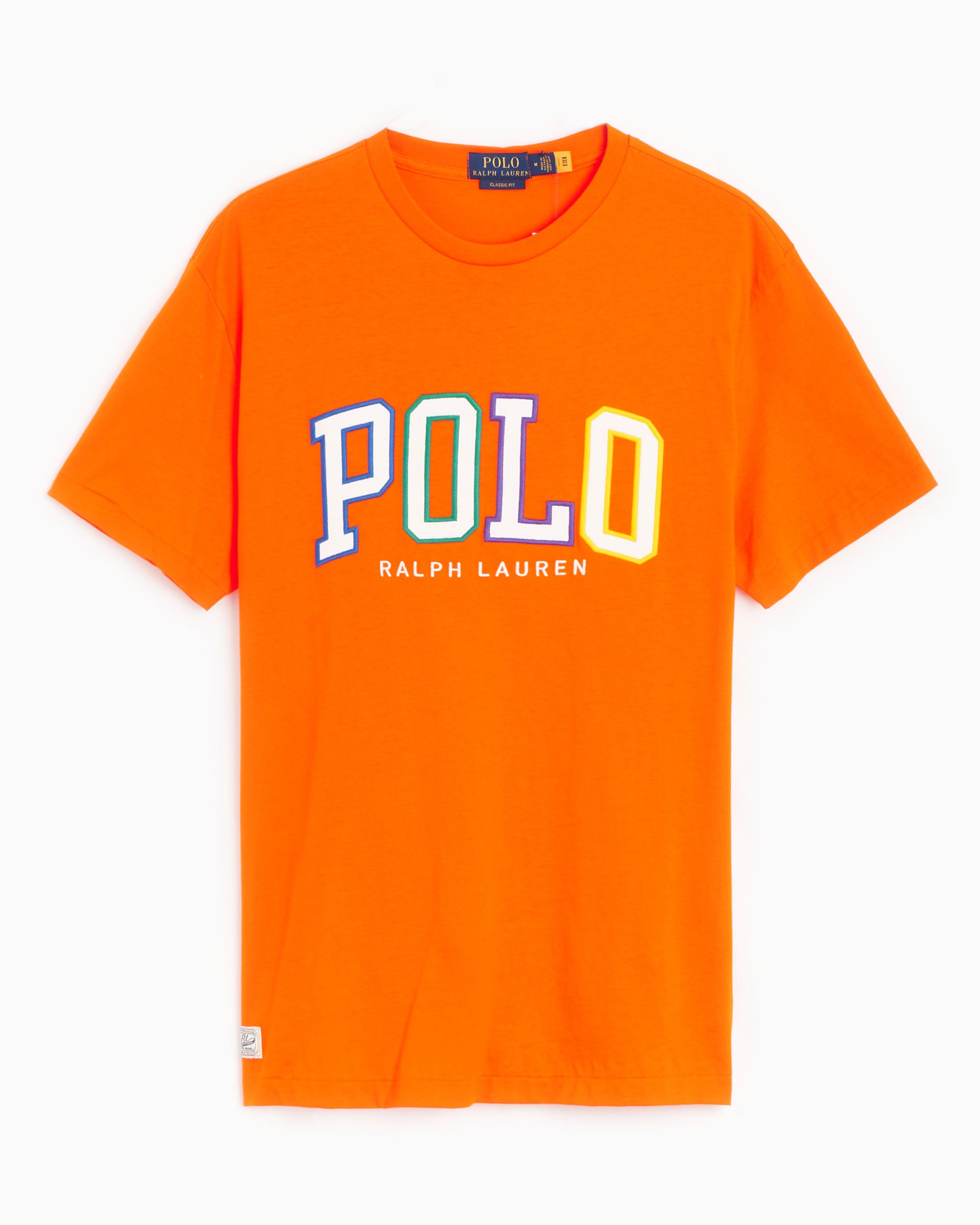 effectief Ingenieurs Geavanceerd Polo Ralph Lauren Multicolor Logo Men's T-Shirt Orange 710890804005| Buy  Online at FOOTDISTRICT