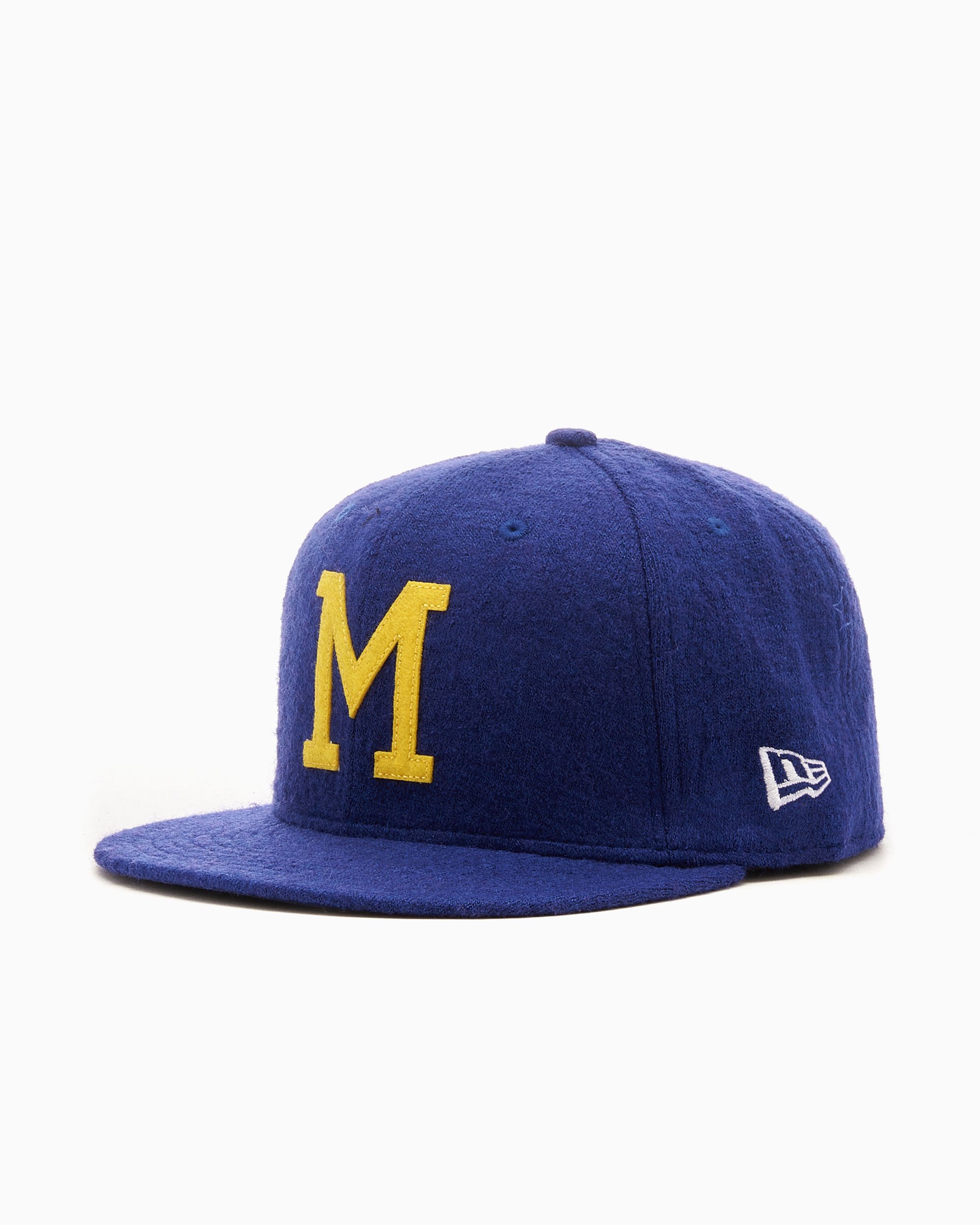 New Era Milwaukee Brewers MLB Wool 59FIFTY Unisex Cap Blue 60285057