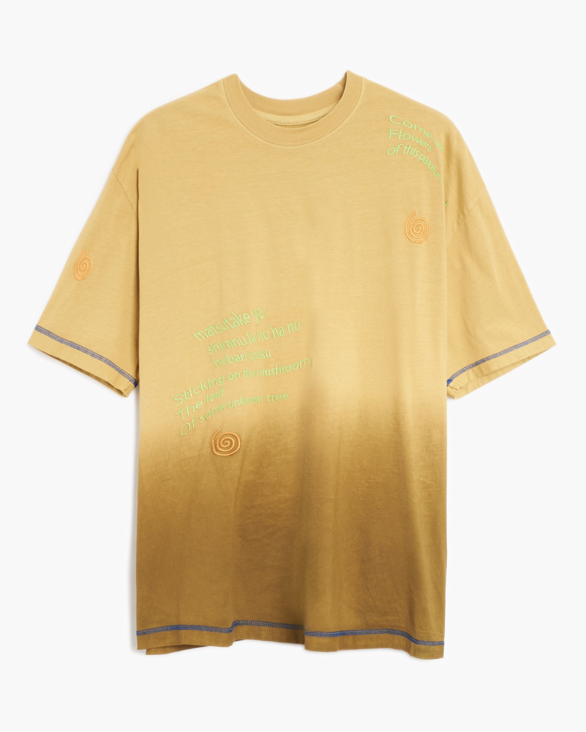 nedenunder fjende Rise Perks And Mini Dip Into Neo Basho Men's Reversible T-Shirt "Poetry And  Motion" Beige PS221462-DIPDYE| Buy Online at FOOTDISTRICT