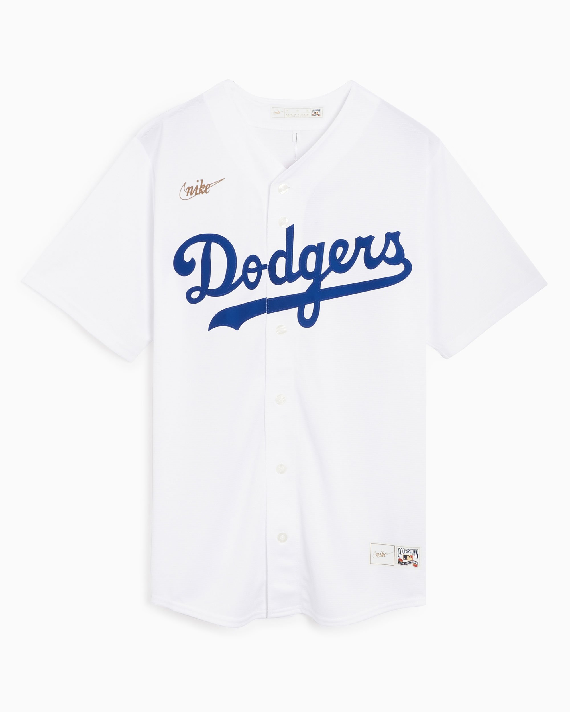Nike Brooklyn Dodgers Men's Baseball Shirt White C267-WTKB-KB-UCT
