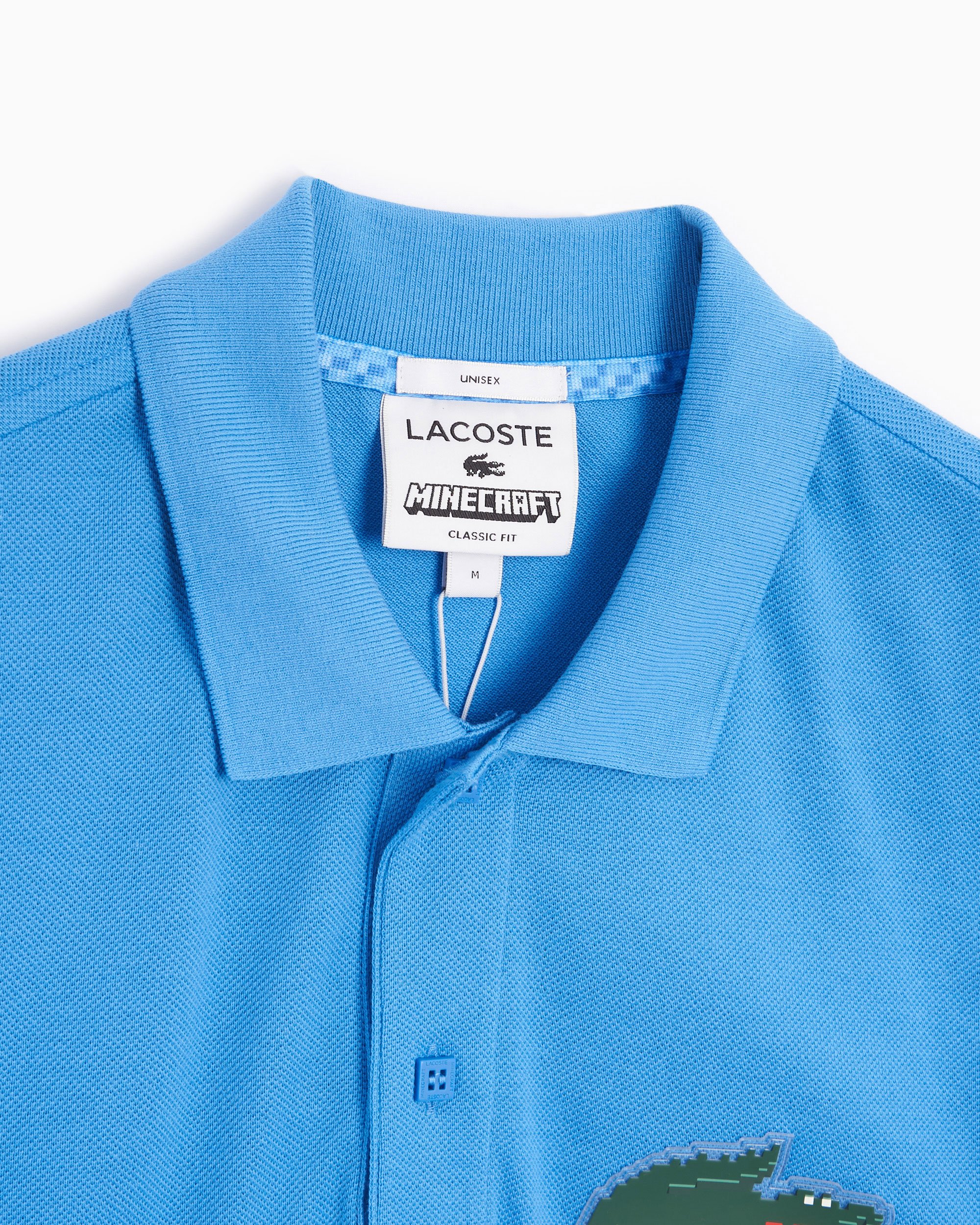 Lacoste x Minecraft Men's Polo Blue |PH5026-00-L99| Buy Online at 