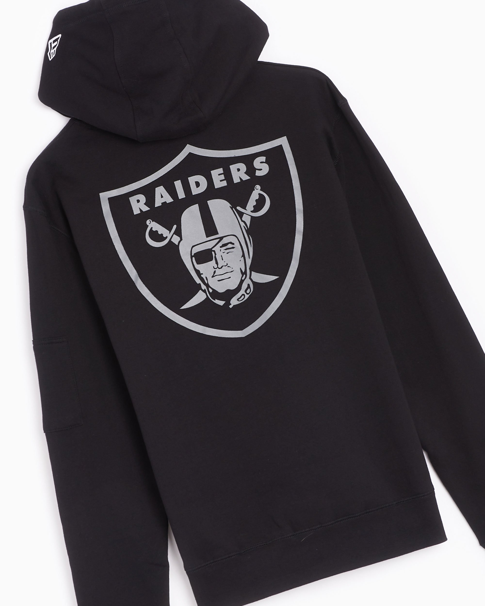 Hoodies and sweatshirts New Era Las Vegas Raiders Tear Logo Black Hoodie  Black