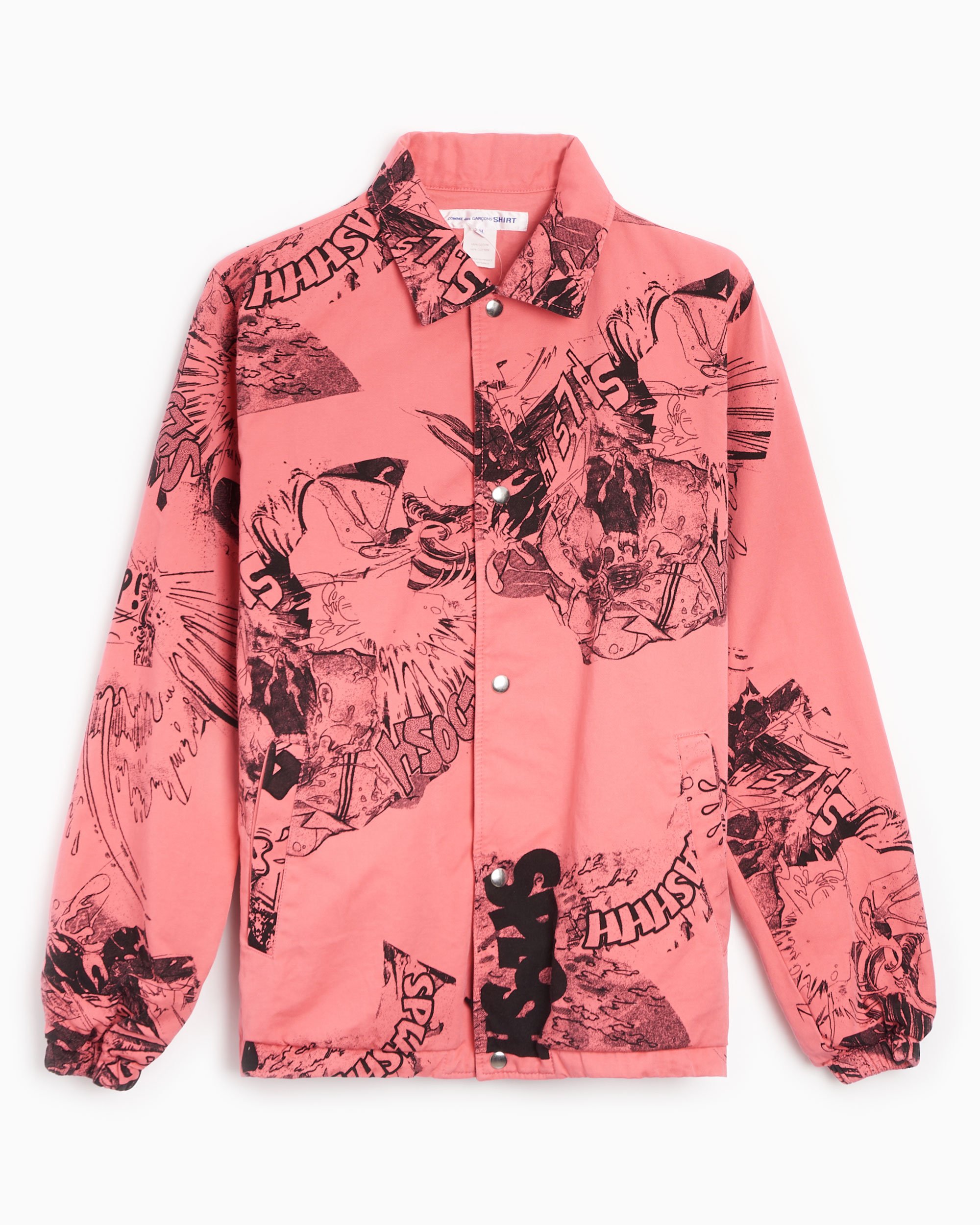 Comme Des Garçons Shirt Men's Woven Jacket Pink FI-J008-S22-1| Buy 