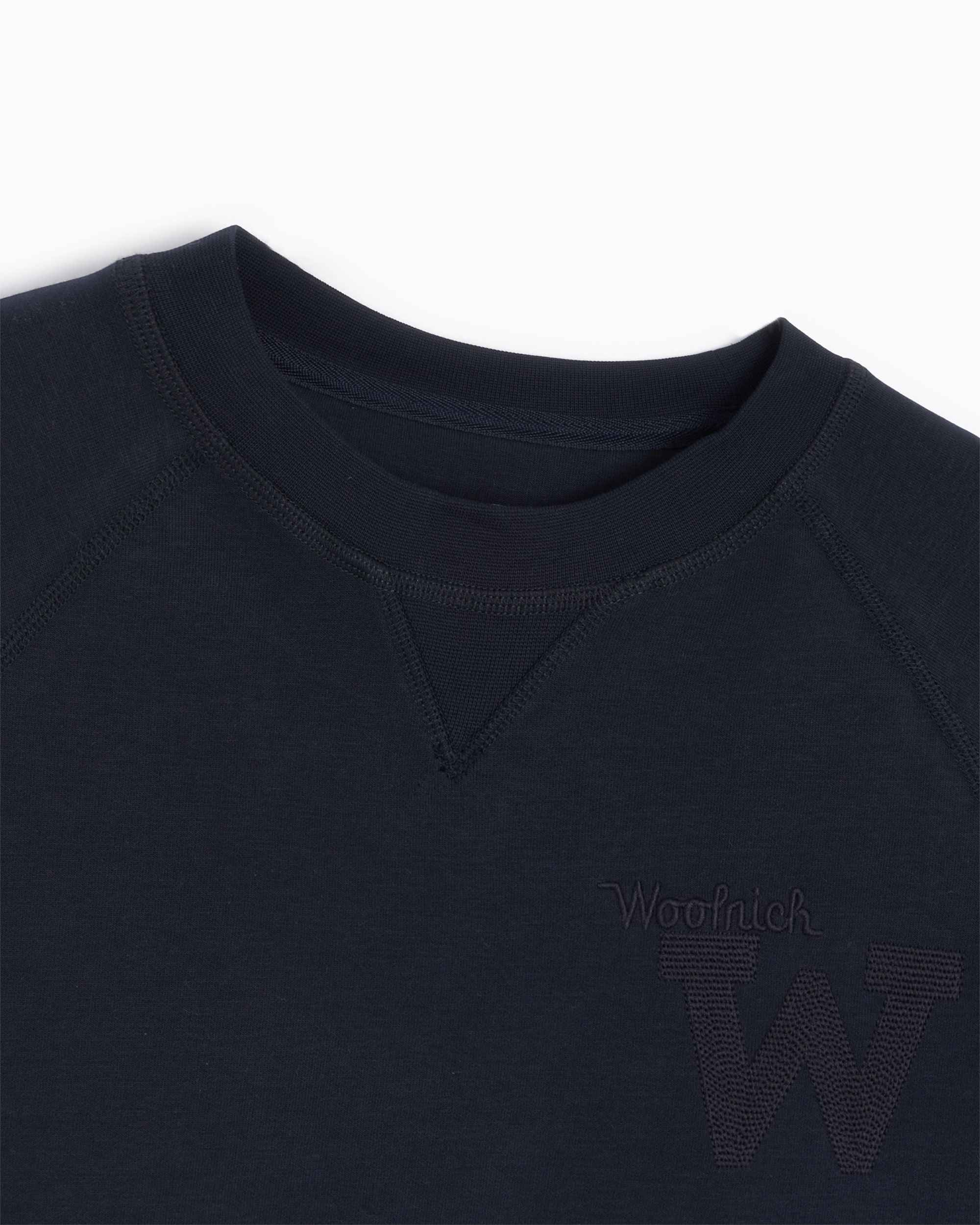 Woolrich American Men's Fleece Sweatshirt Blue |CFWWSW0075FRUT2978 