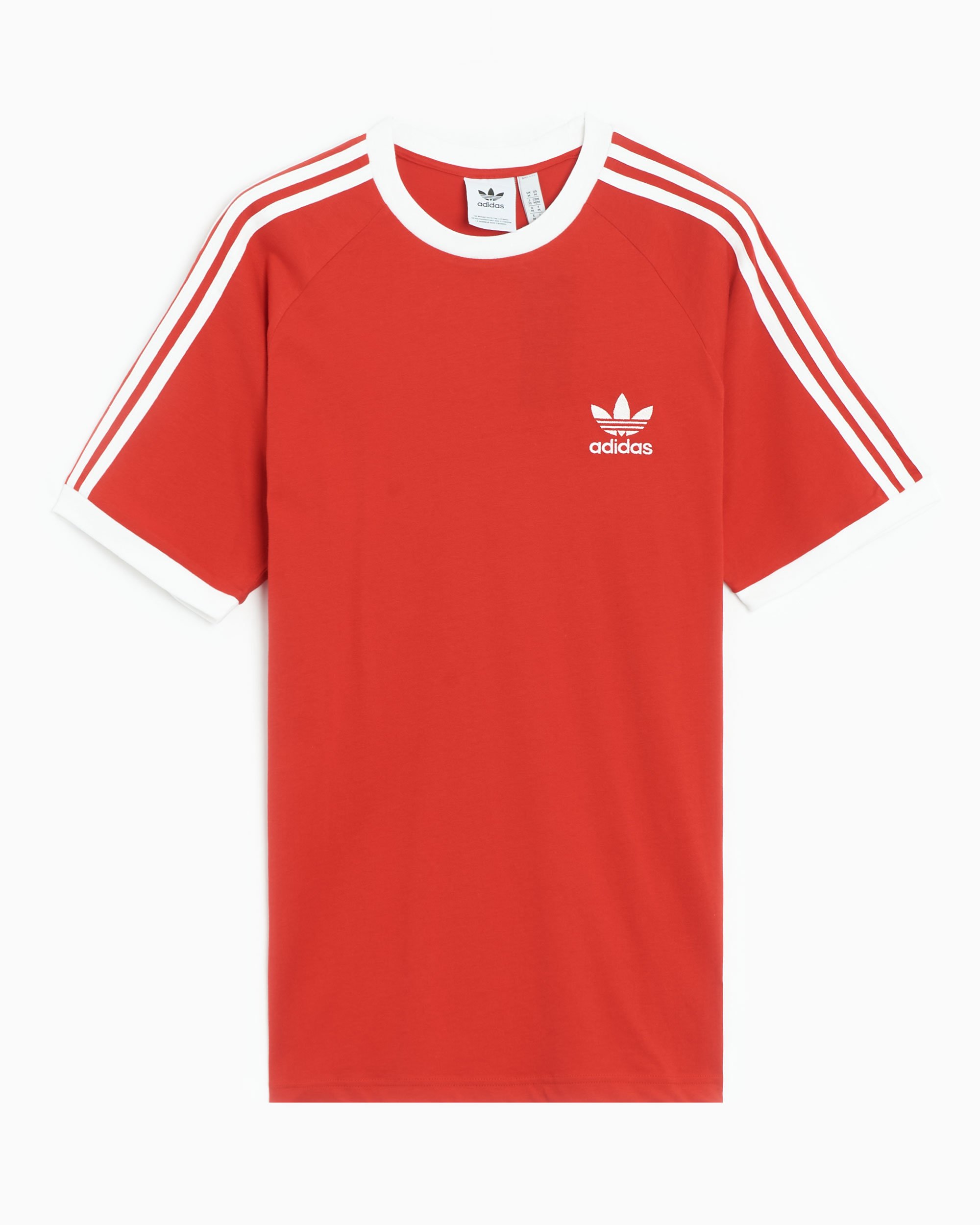 jug vejkryds indbildskhed adidas Originals 3 Stripes Men's T-Shirt Red IA4852| Buy Online at  FOOTDISTRICT